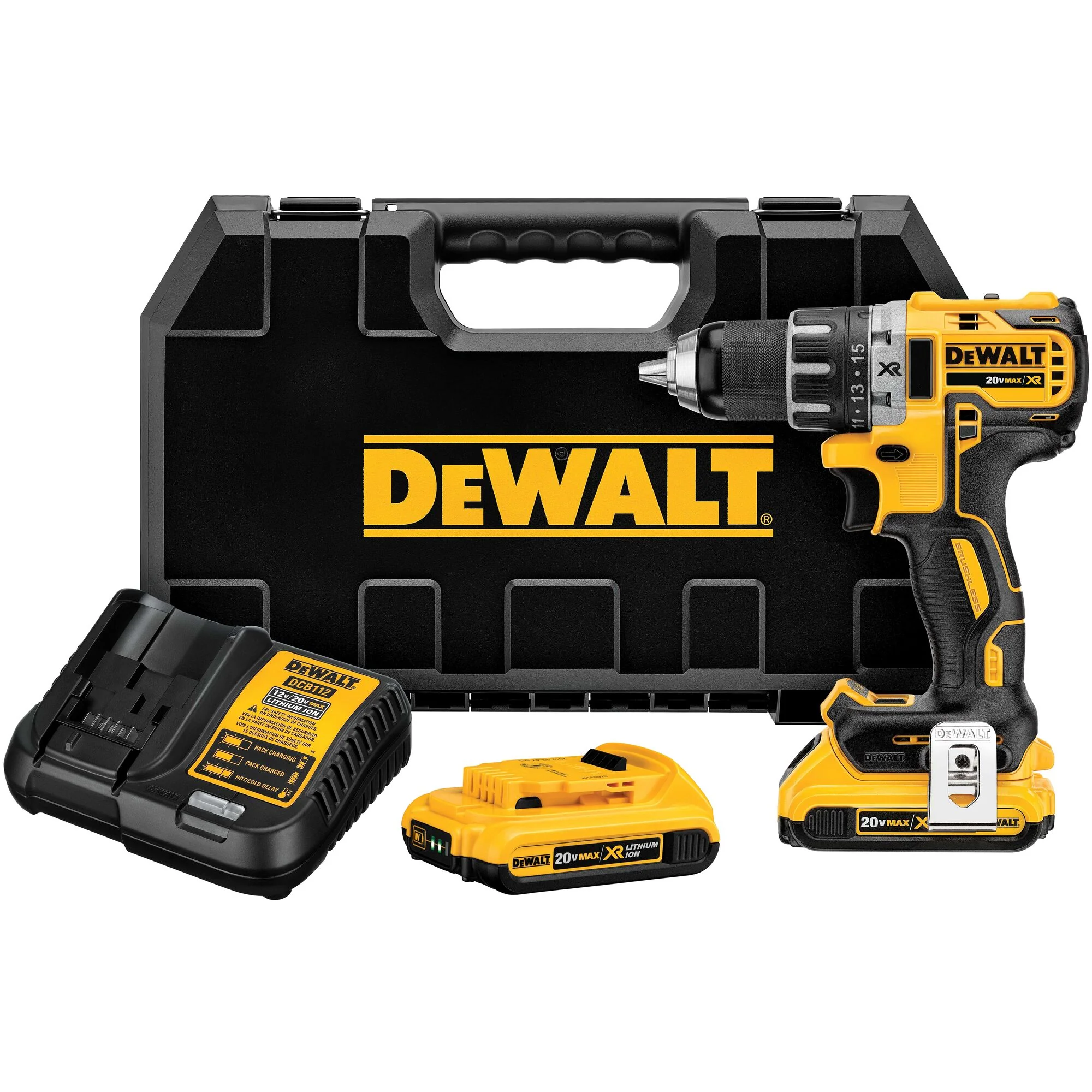 20 V MAX XR LI-ION BL Compact DD Kit