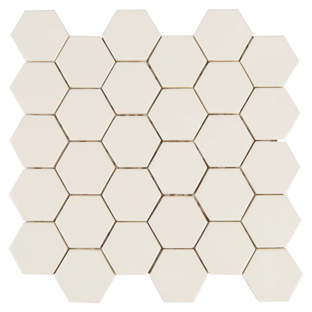 6th Avenue Hexagon Mosaic 10-1/2X11 Canvas Gloss - Image 2