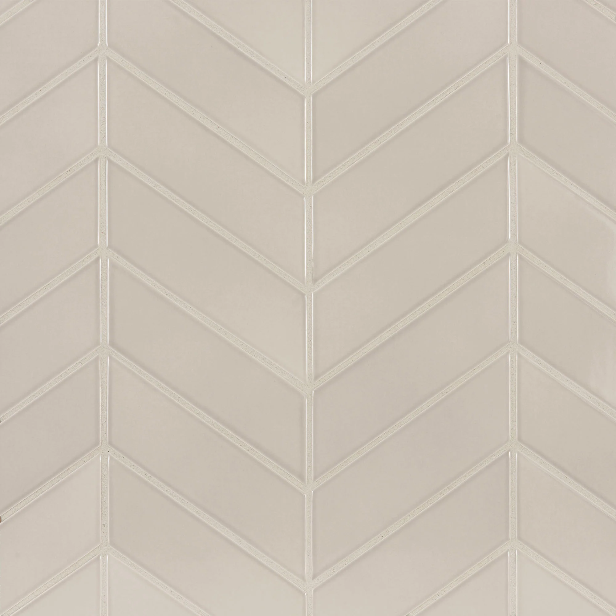 6th Avenue Chevron Mosaic 10-3/8X10 Fog Gloss