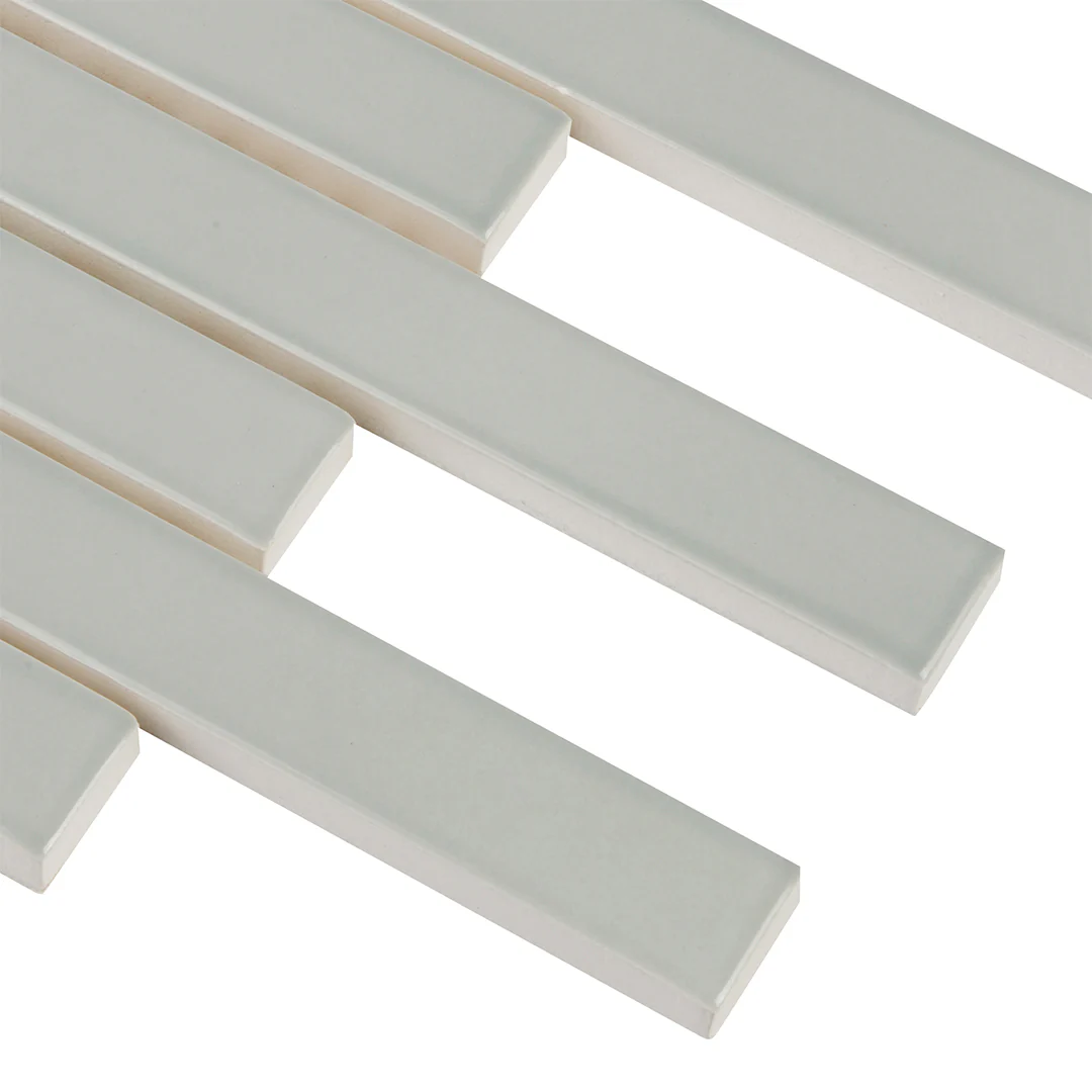 6th Avenue Rectangle Mosaic 9-7/8X12 French Clay Gloss - Image 3