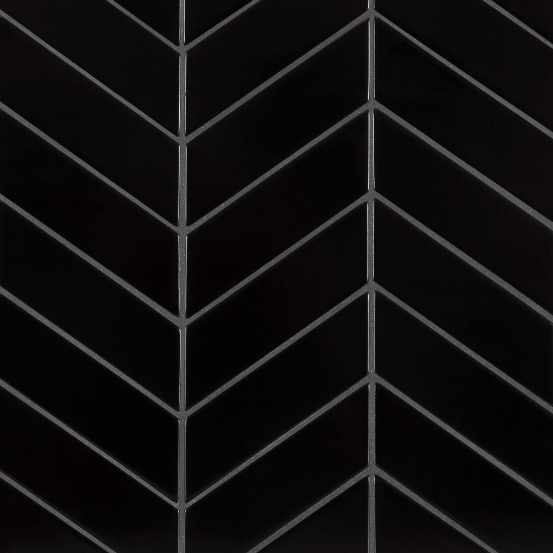 6th Avenue Chevron Mosaic 10-3/8X10 Ink Matte
