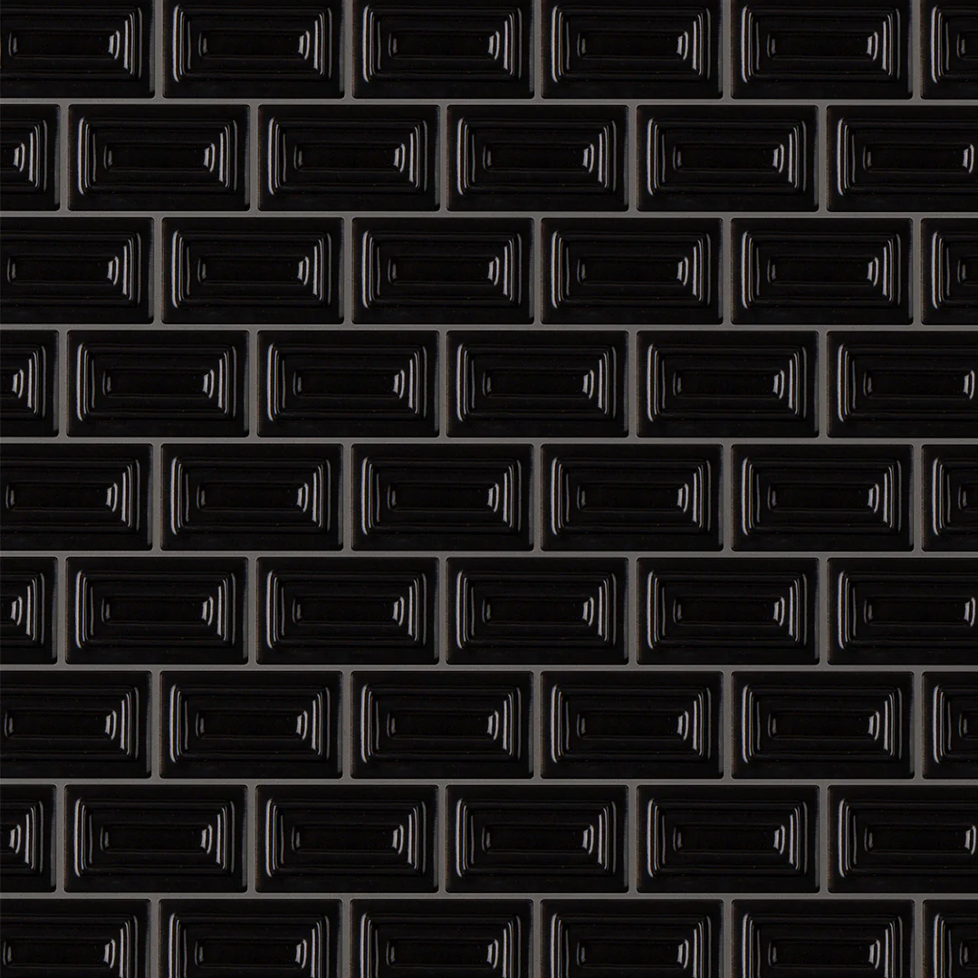 6th Avenue Rectangle Mosaic 10-1/2X11-1/4 Ink Matte