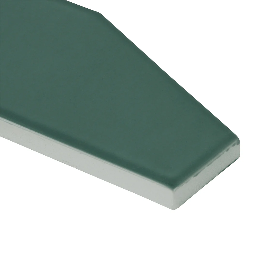 6th Avenue Hexagon 2X6 Jade Green Gloss - Image 3