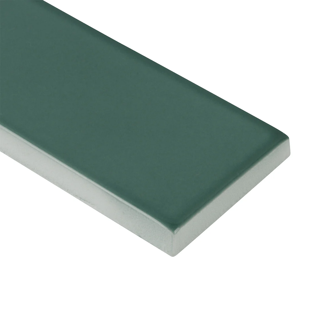 6th Avenue Rectangle 2X6 Jade Green Gloss - Image 3