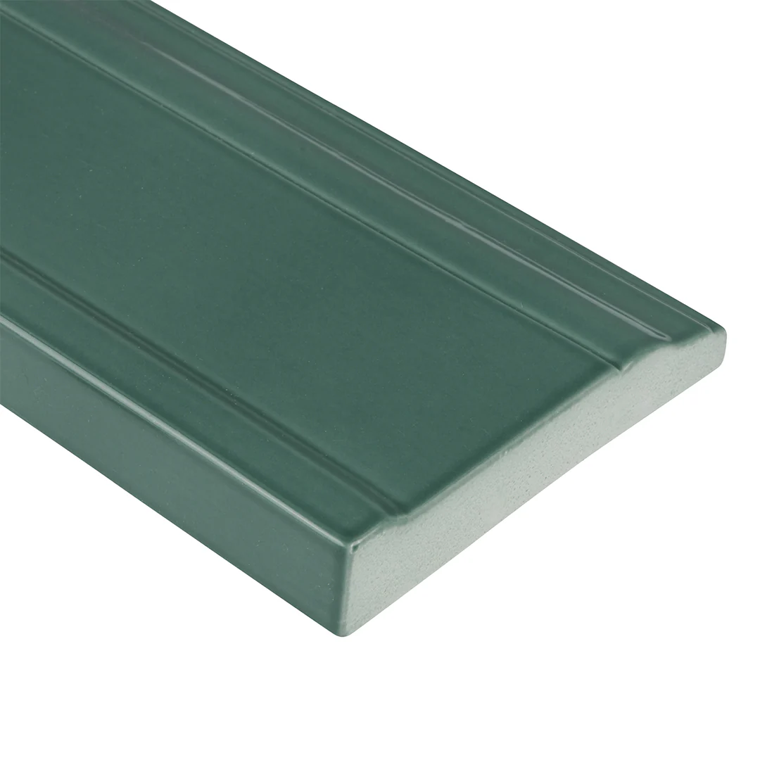 6th Avenue Trim 4X8-1/2 Jade Green Gloss - Image 2