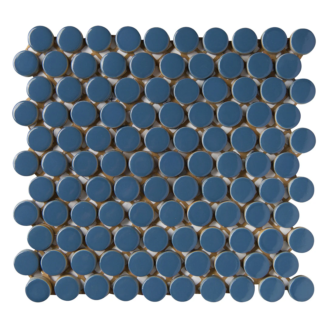 6th Avenue Mosaic 12X12 Marlin Blue Gloss - Image 2