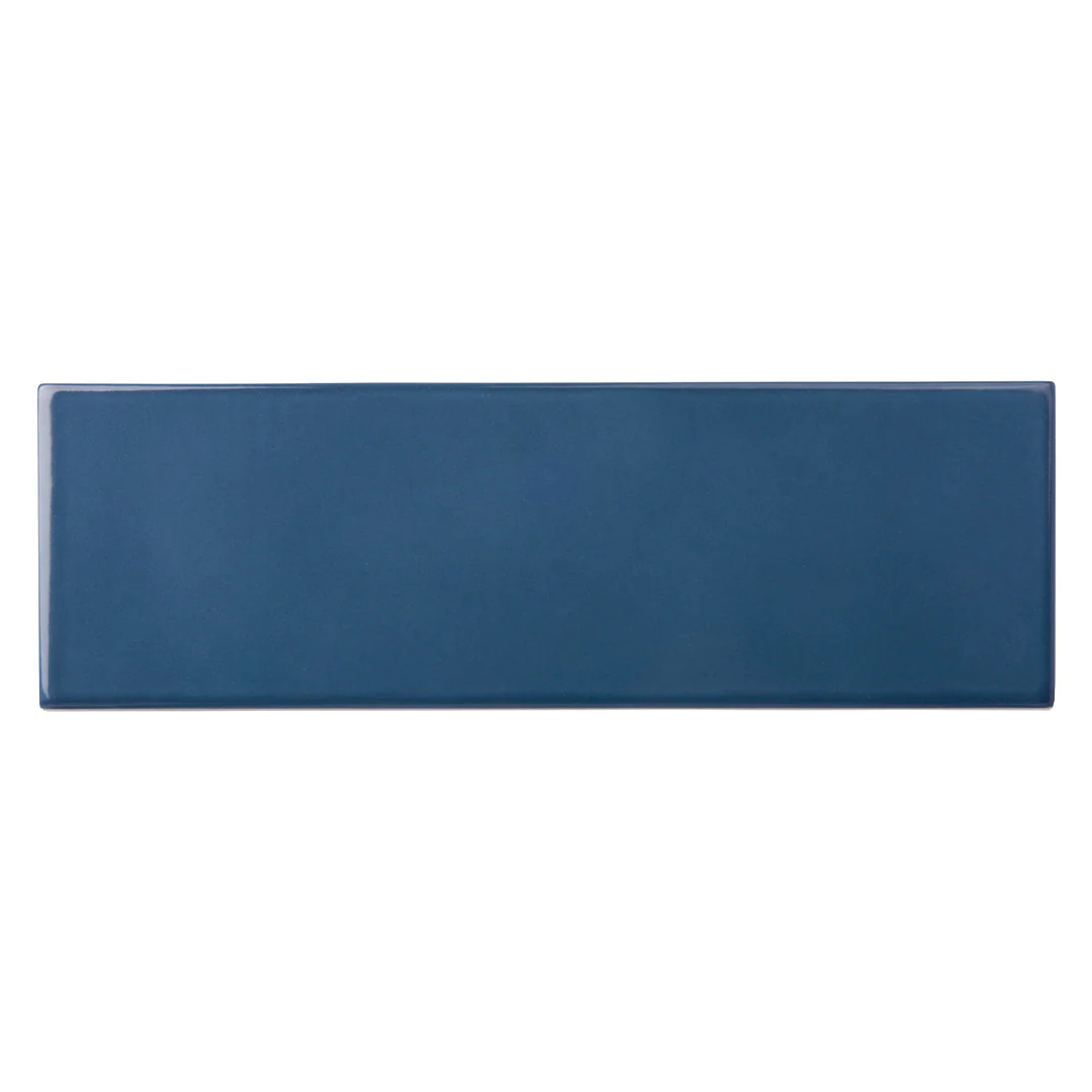 6th Avenue Rectangle 4X12 Marlin Blue Gloss