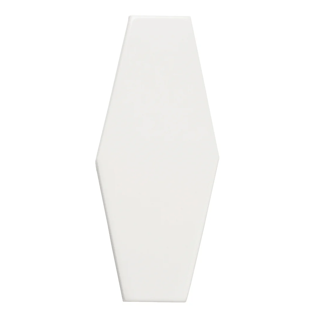 6th Avenue Hexagon 2X6 White Matte