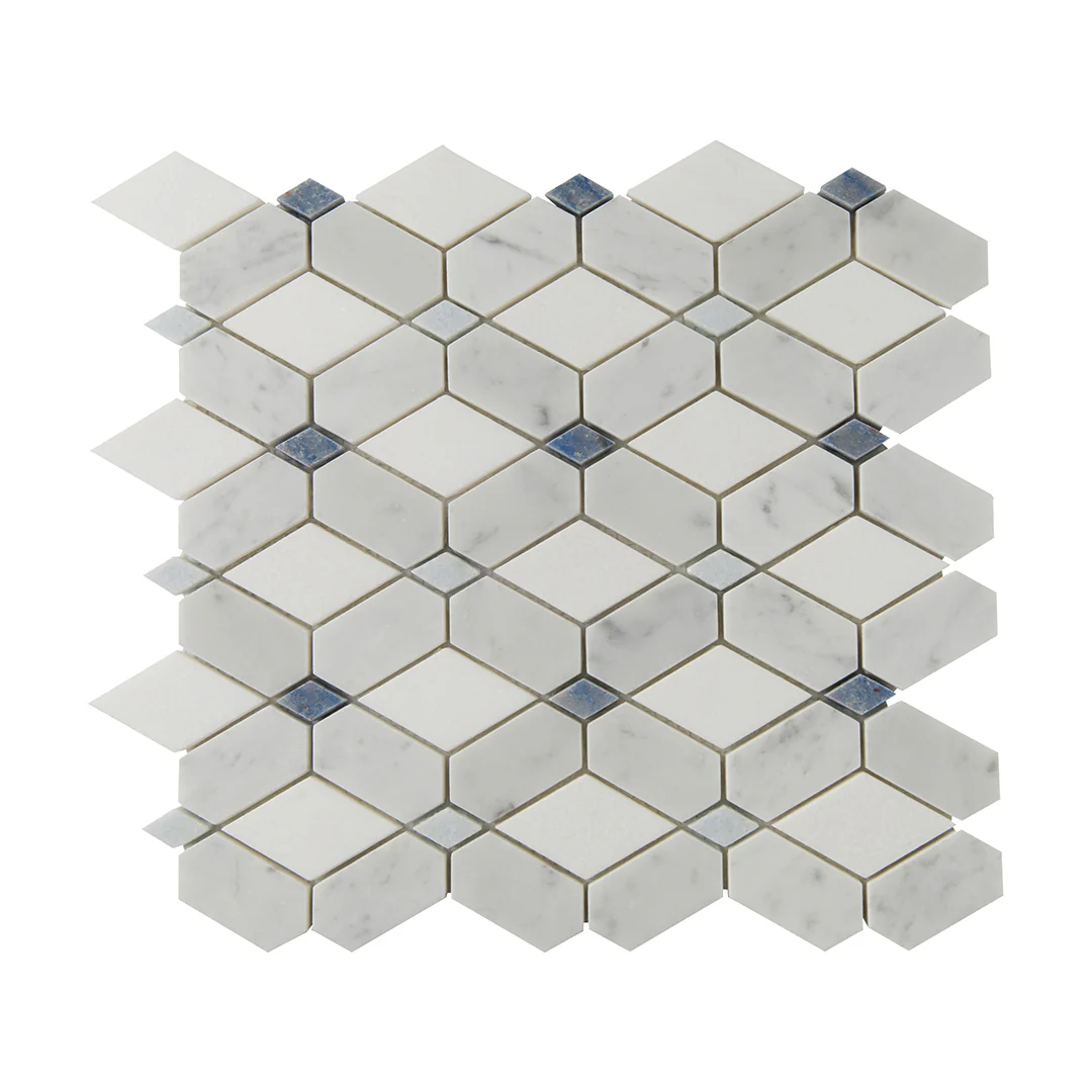 Accent Bleu Mosaic 13X14 Multi-Color Polished - Image 3