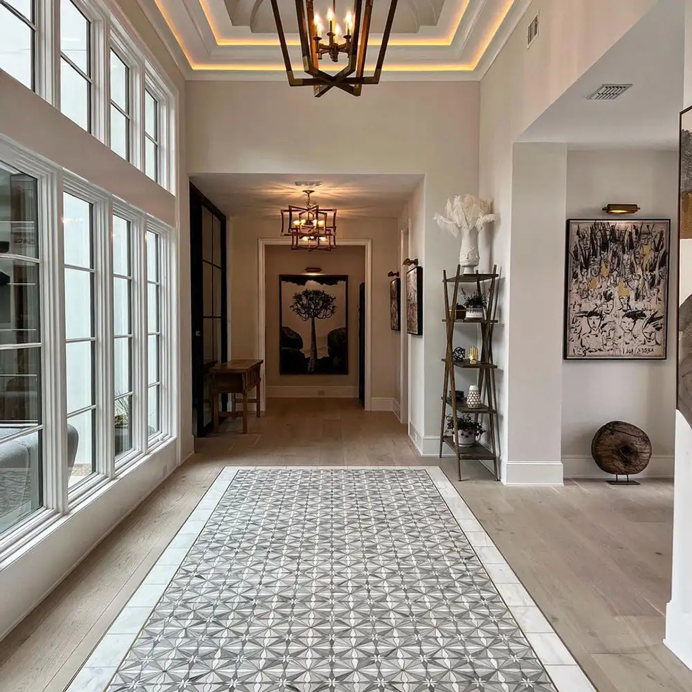 Allure Light Chantham Mosaic 8X8 Snow White Allure Skyline Multi Finish - Image 2