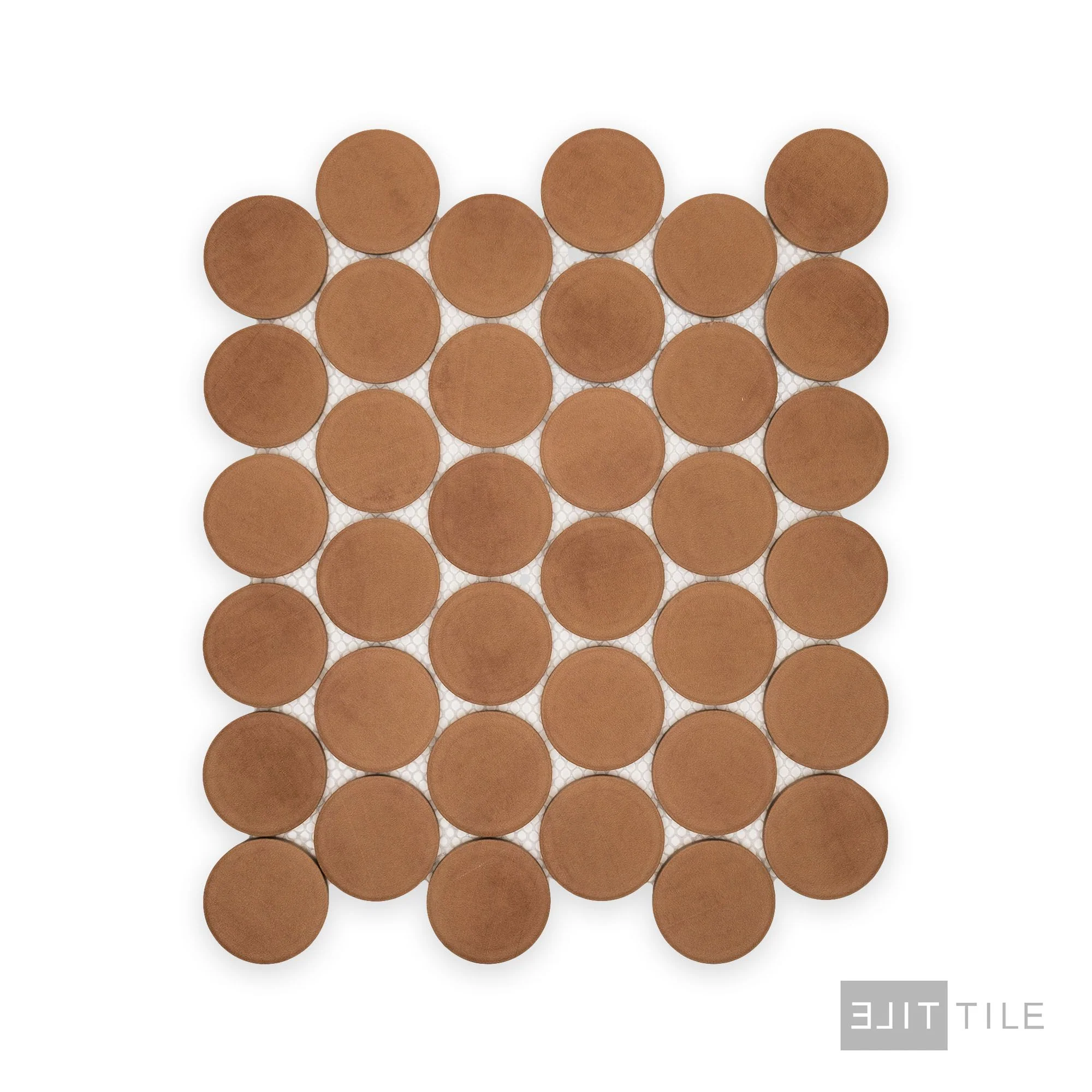 Amuri 2" Round Mosaic 12X12 Cotto Matte - Image 2