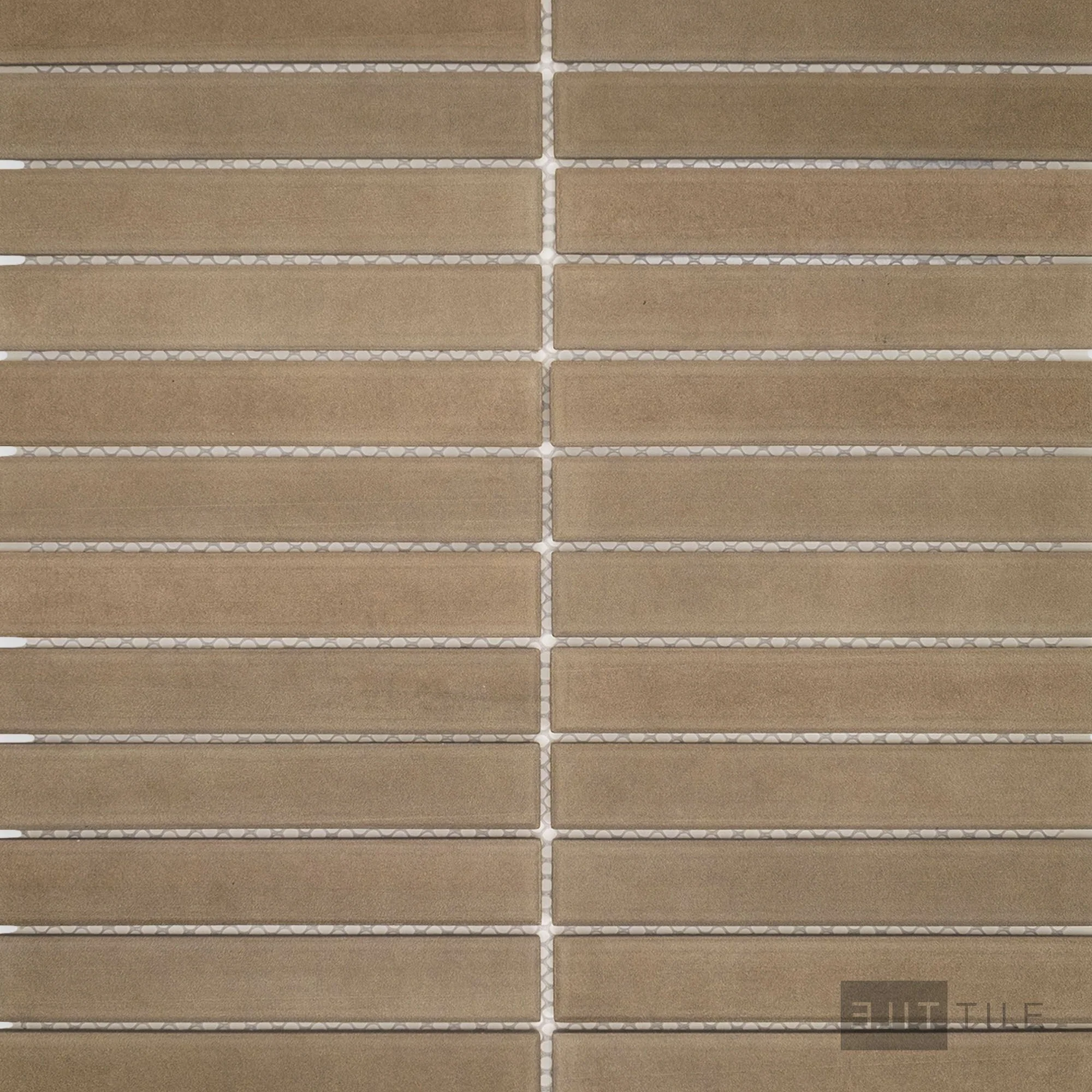 Amuri 1X6 Grid Mosaic 12X12 Grigio Matte