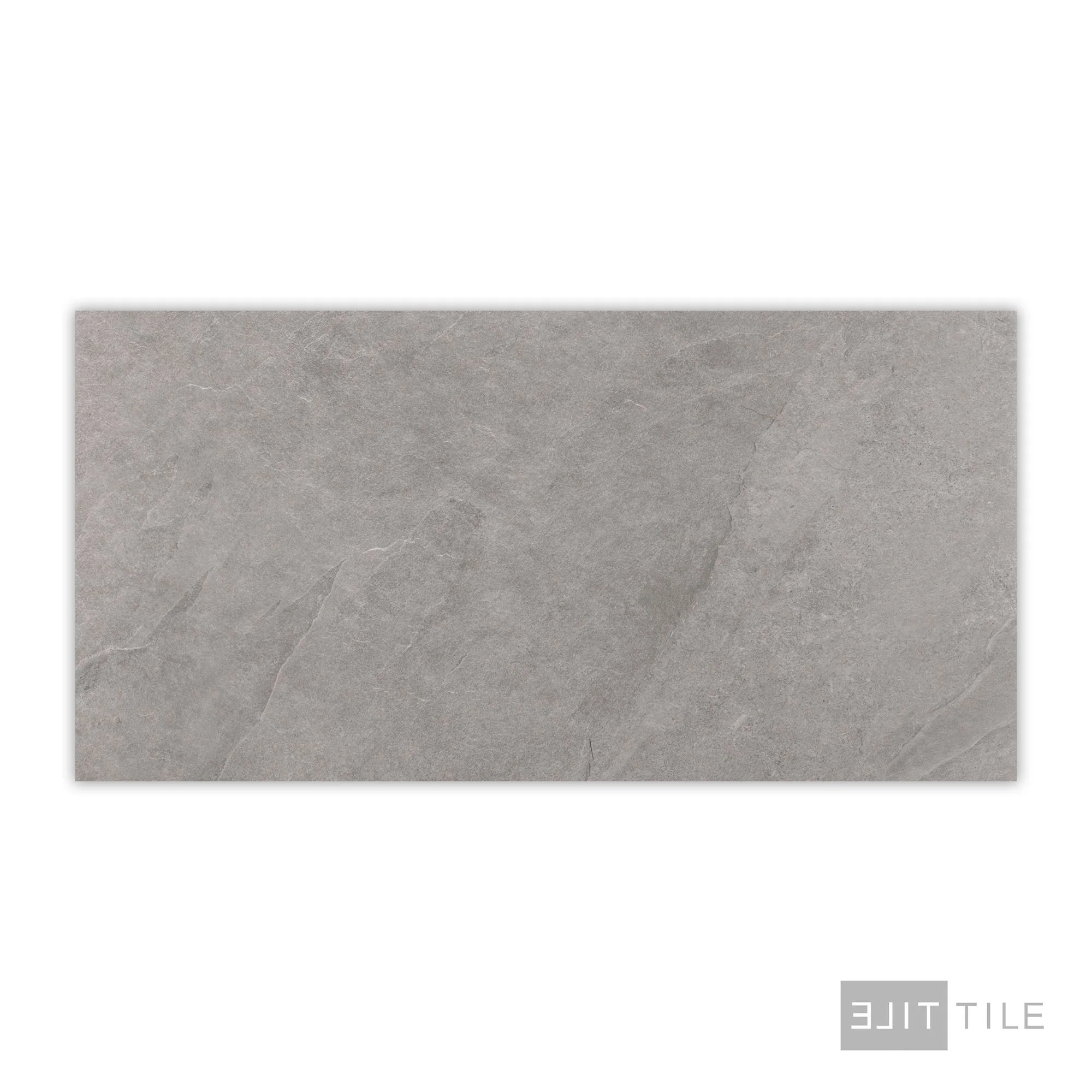 Ash Porcelain Large Format Field Tile 24X48 Silver Matte - Image 3