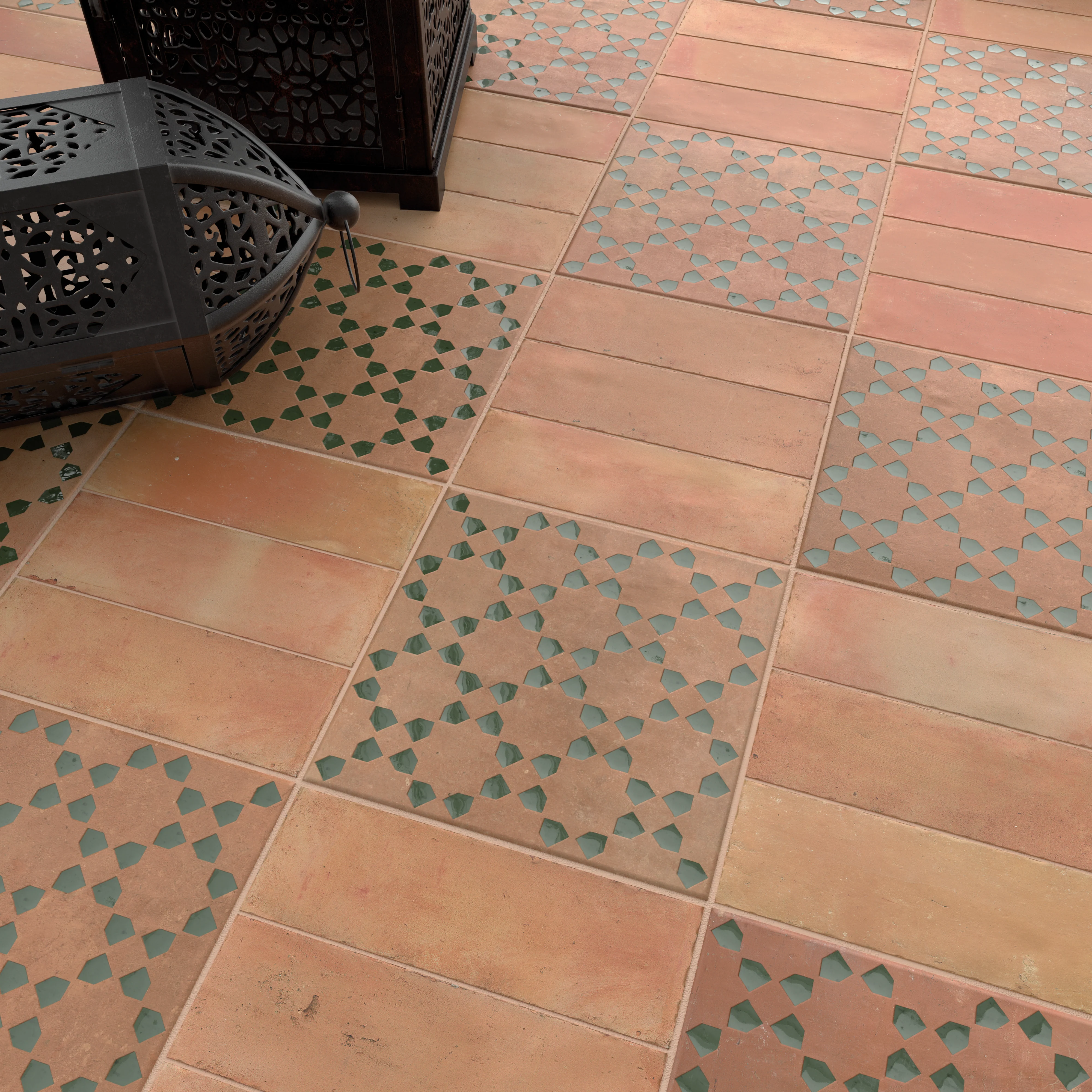 Bejmat Multi Finished 6X6 Tan Olive - Image 2