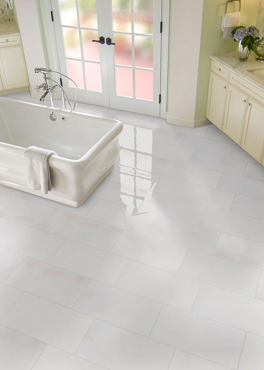 Bianco Dolomite Marble Field Tile 12X24 Polished - Image 2