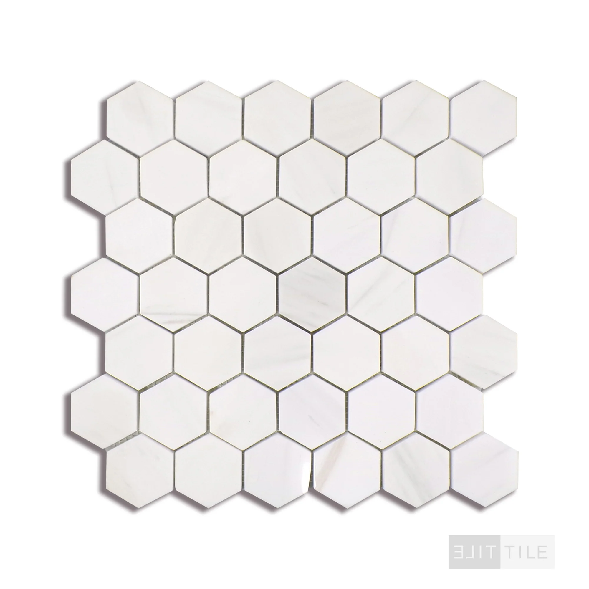 Bianco Dolomite Mosaics Hexagon Marble Mosaic Misc. 0 Polished - Image 3