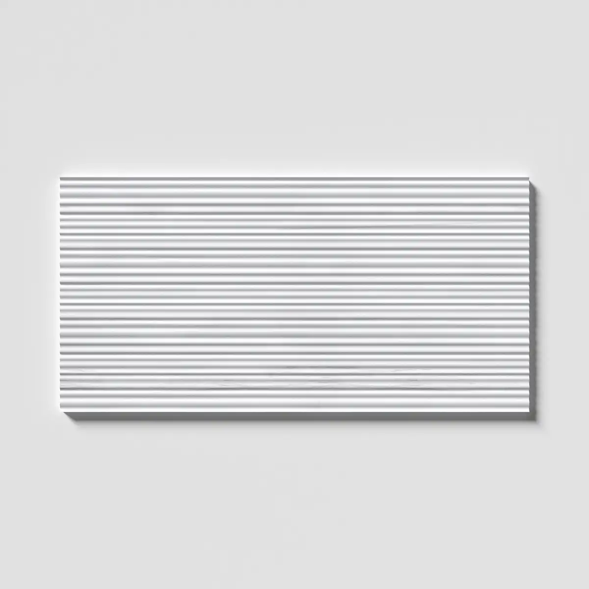 Bianco Dolomiti Thin Fluted 18X36 Bianco Dolomiti Honed