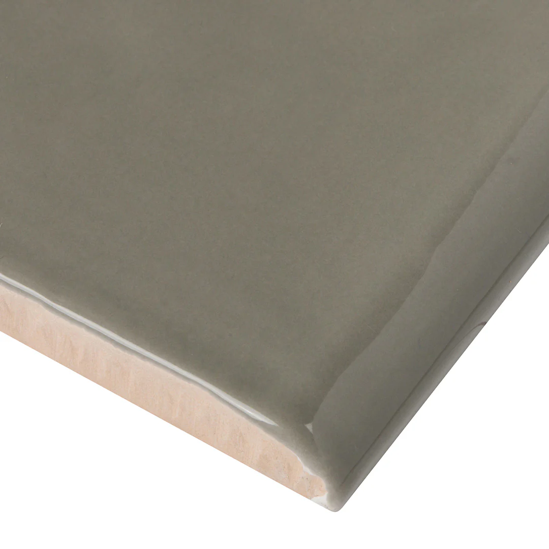Cafe Bullnose Trim 3X3 Earl Grey Gloss - Image 2