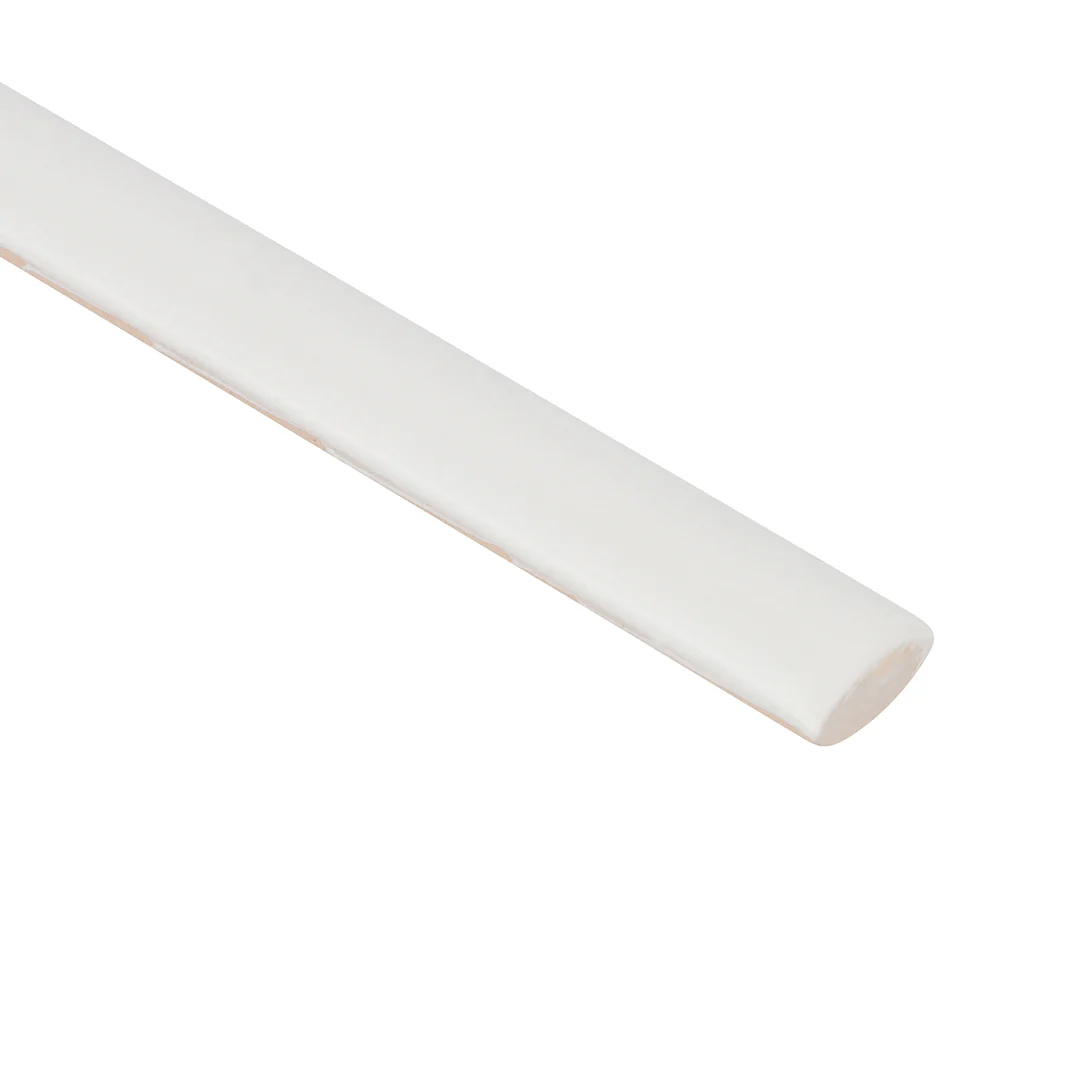 Cafe Bullnose Trim 1/2X12 Milk Matte - Image 2