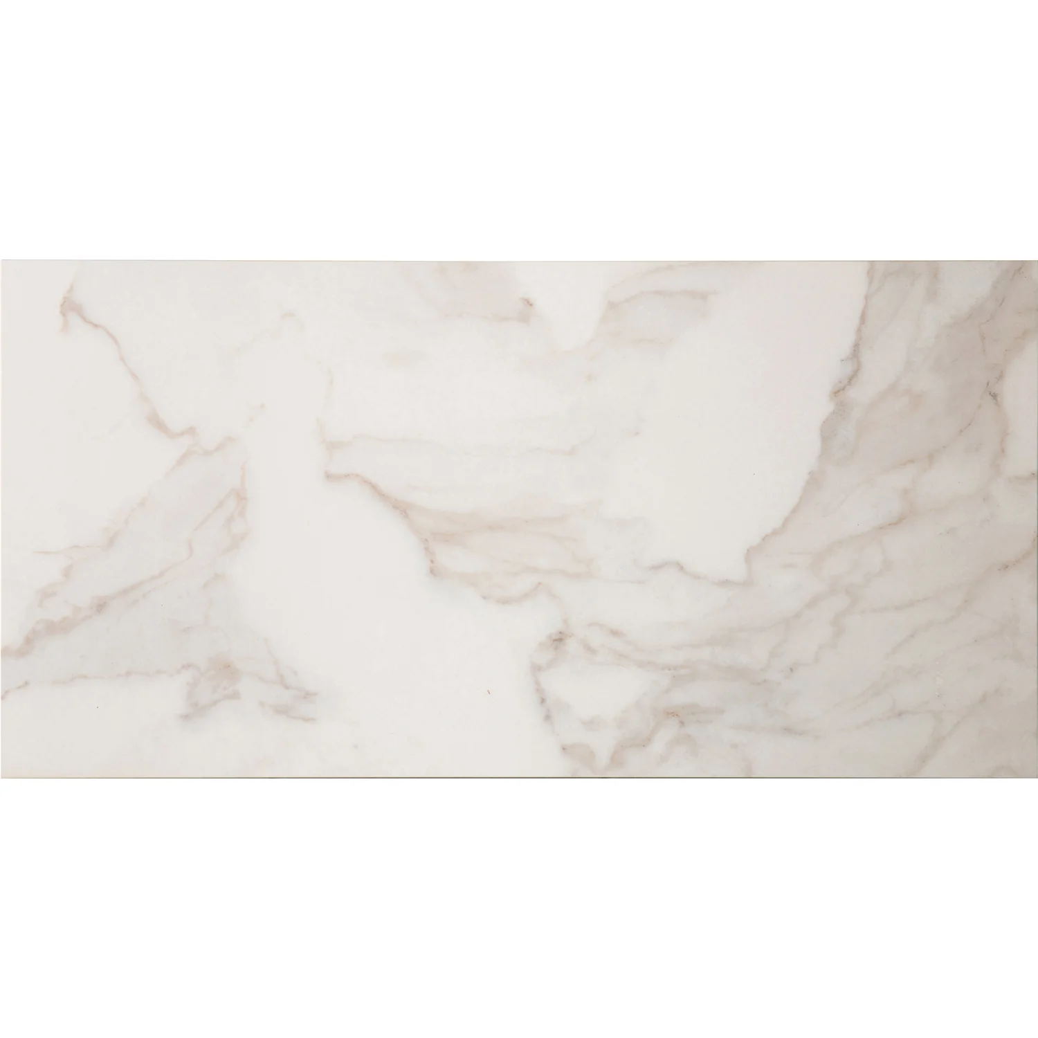 Calacata Porcelain 12X24 White Brushed - Image 2