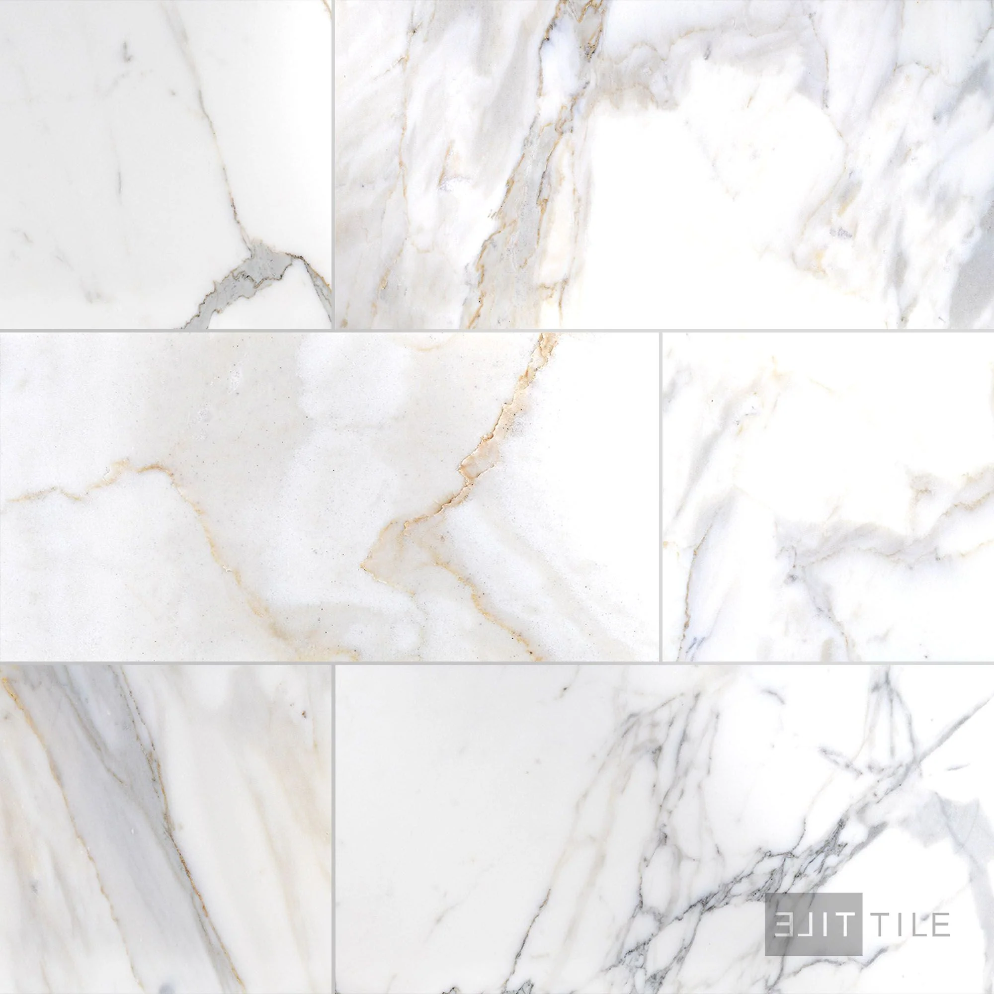 Calacatta Gold Marble 12X24 Polished