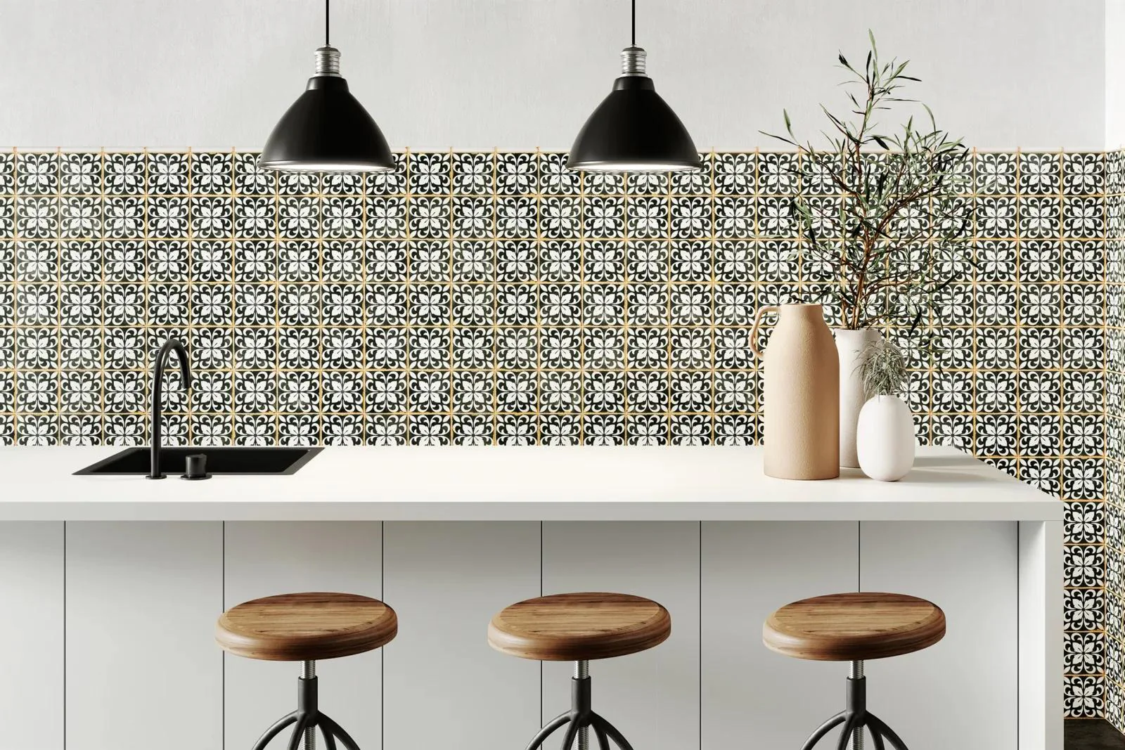 Casablanca Glazed Ceramic Field Tile 5X5 Rialto Matte - Image 2