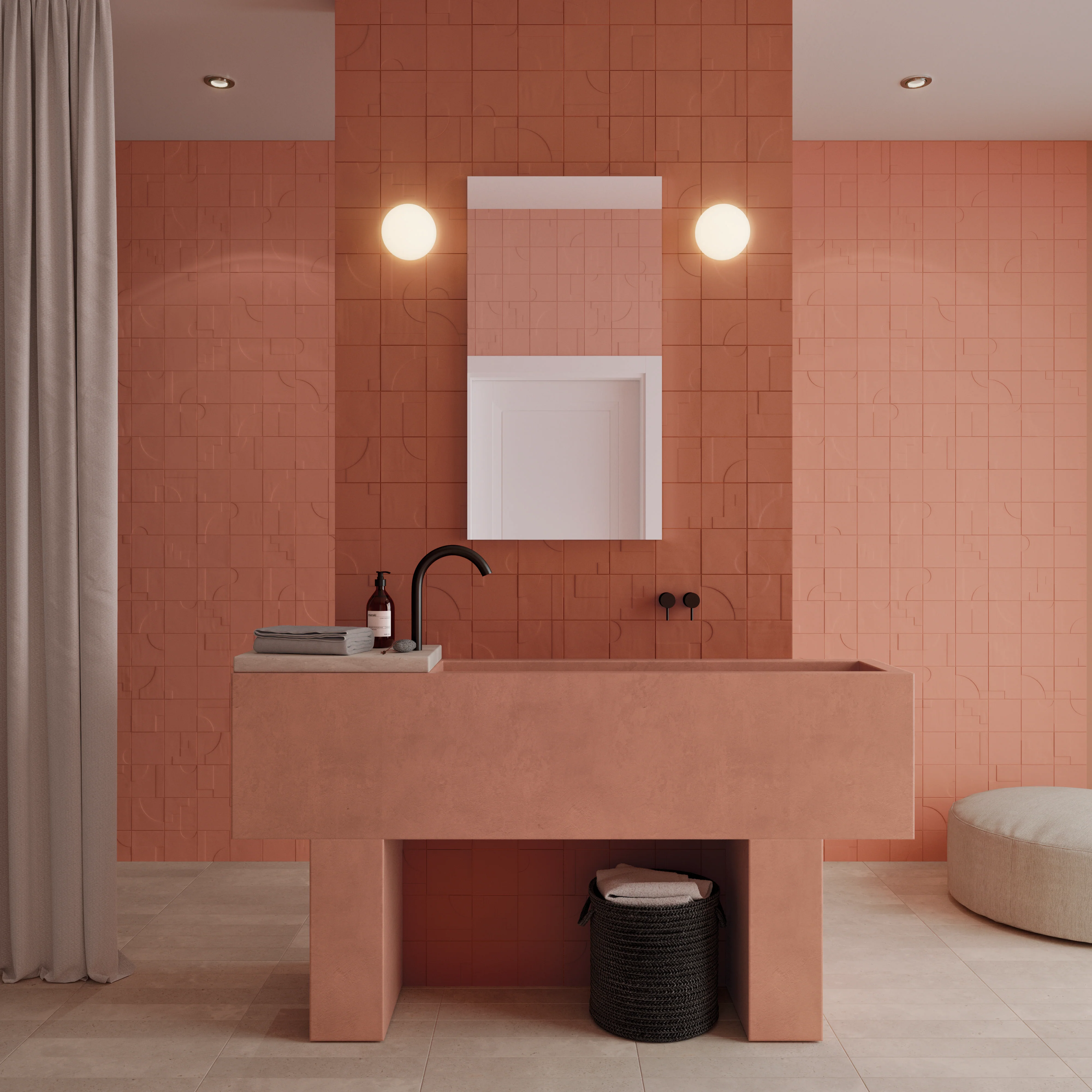 Casbah Matte 5X5 Terracotta - Image 2