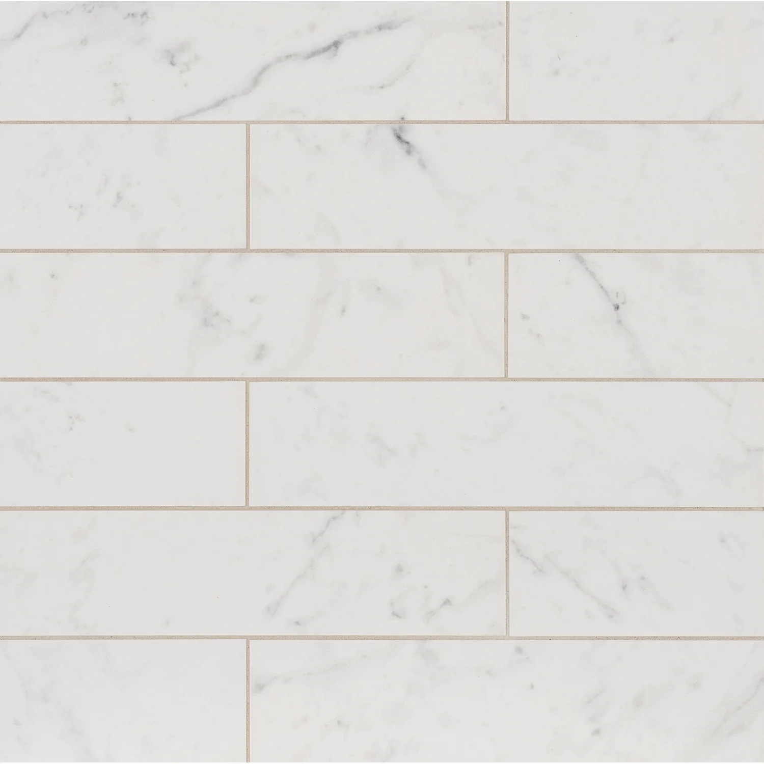 Cava Bianco 3X12 Carrara Brushed