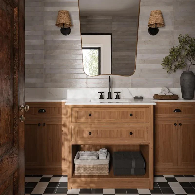 Celine Glazed Porcelain Field Tile 4X4 Black Matte - Image 2