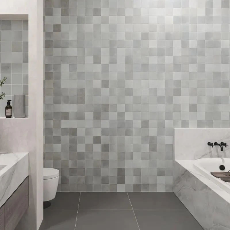 Celine Glazed Porcelain Field Tile 4X4 Blue Matte - Image 2