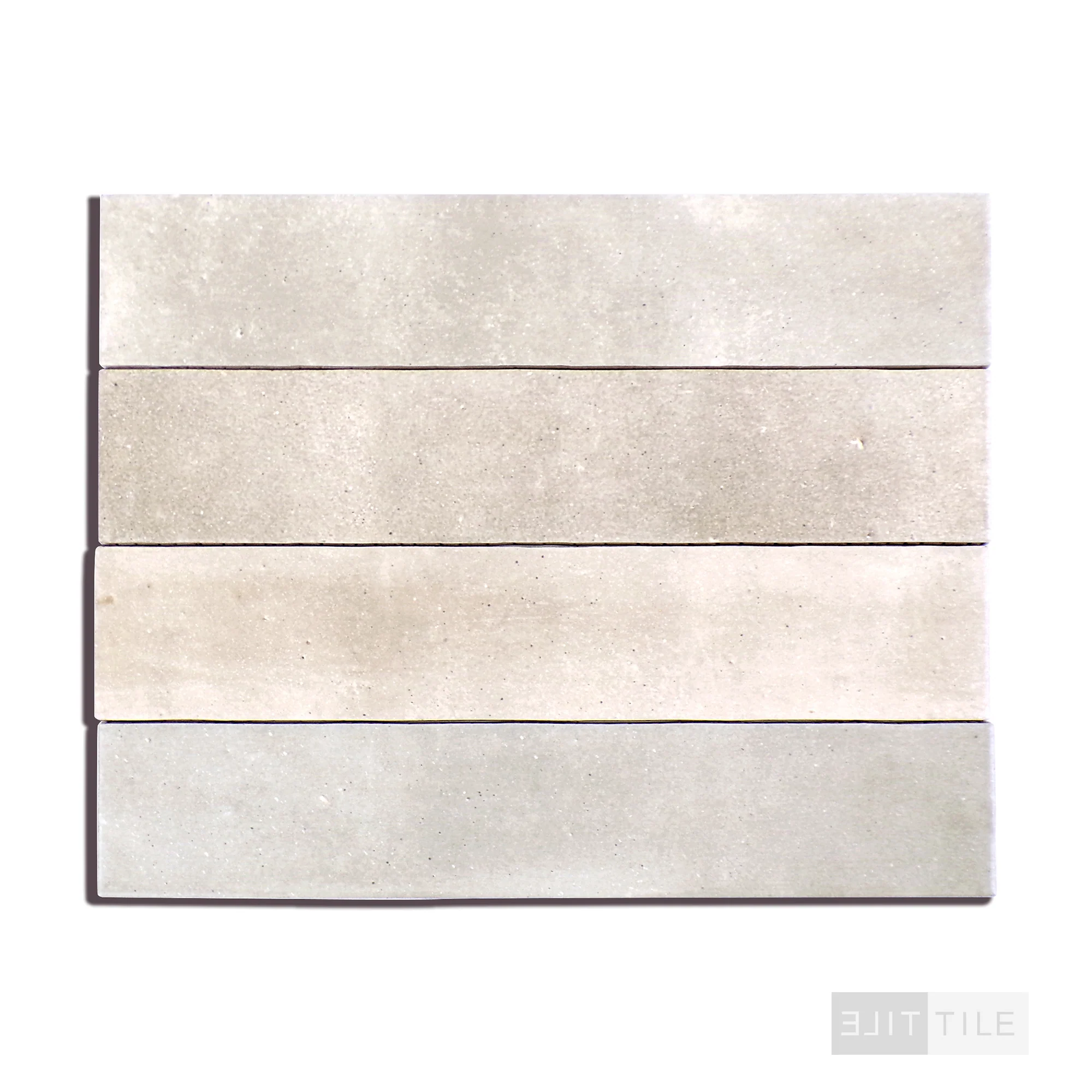 Celine Glazed Porcelain Field Tile 2.5X12 Greige Matte - Image 3
