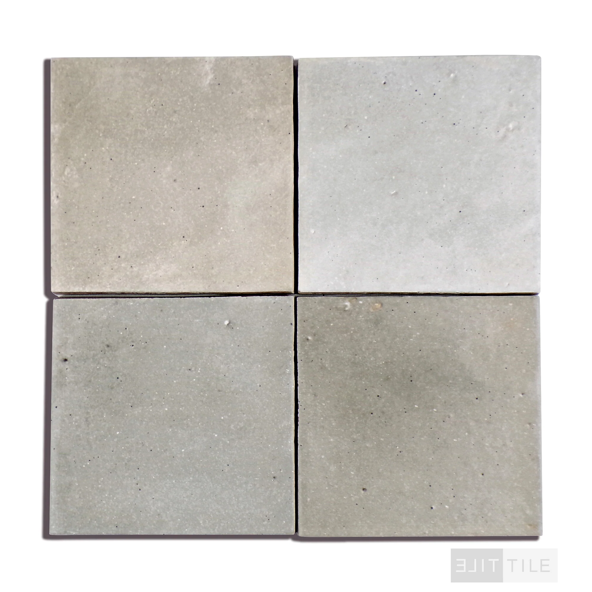 Celine Glazed Porcelain Field Tile 4X4 Greige Matte - Image 2