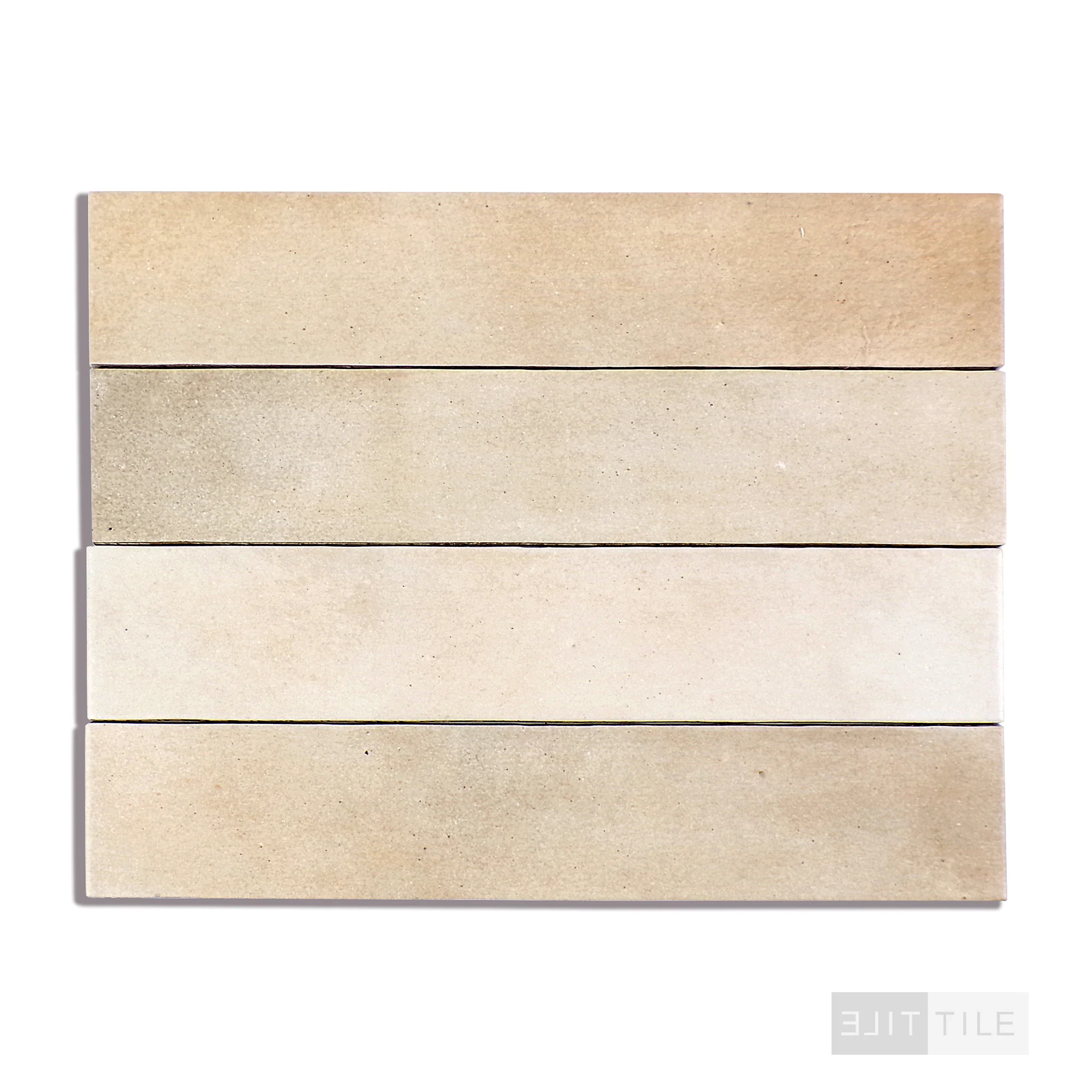 Celine Glazed Porcelain Field Tile 2.5X12 Taupe Matte - Image 3