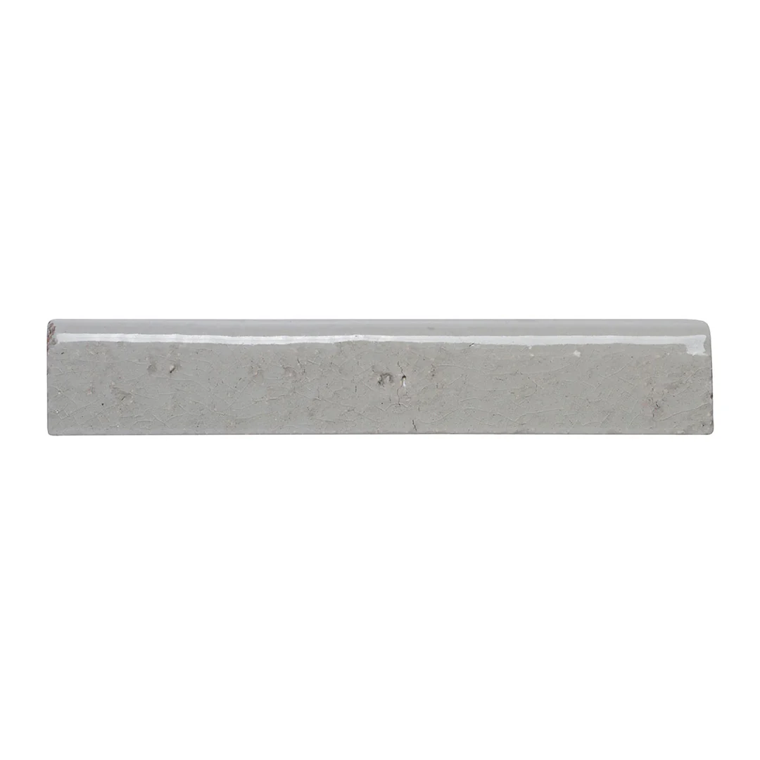 City Bricks Bullnose Trim 1-1/2X9 Sidewalk Gloss