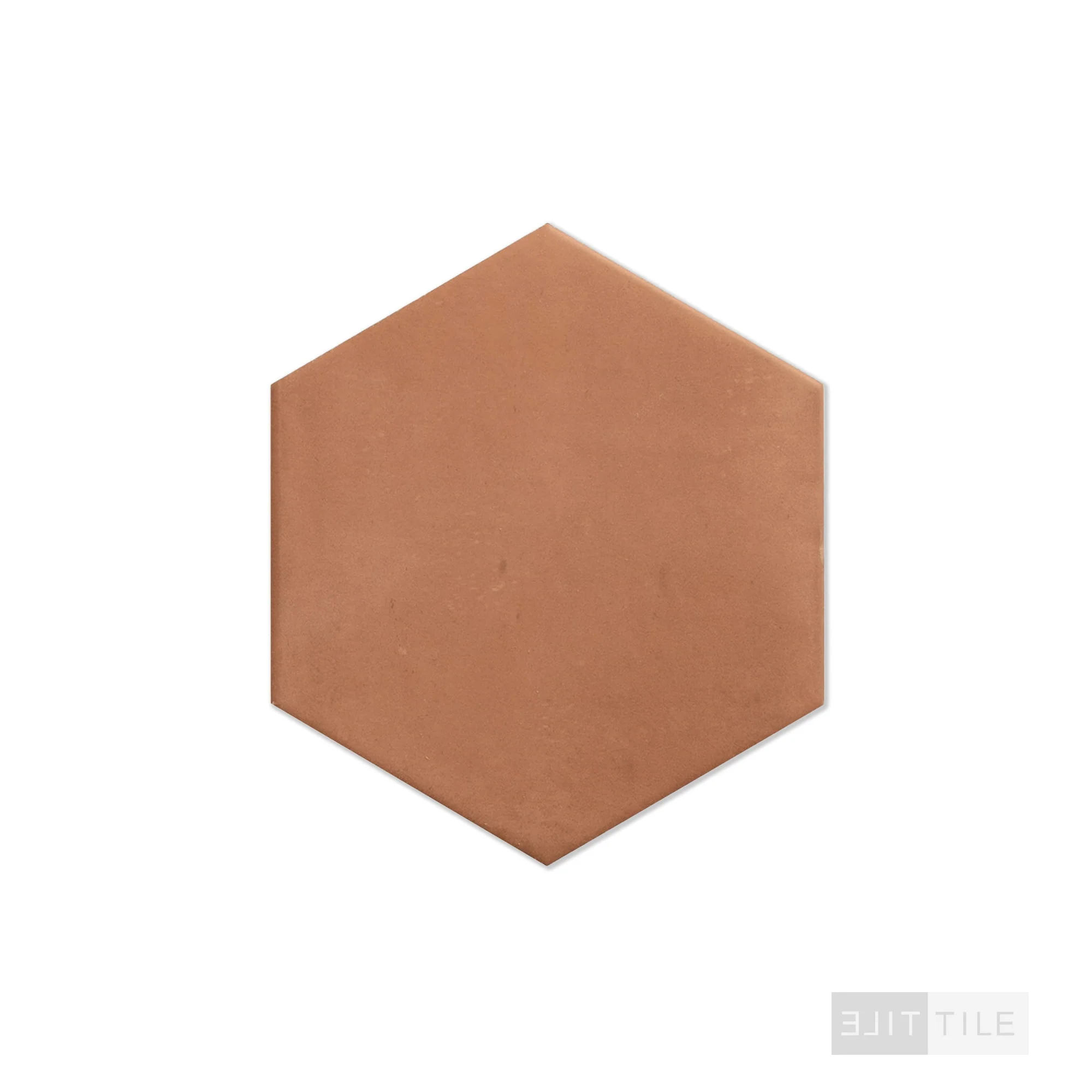Clay Porcelain 7X8 Hex Brick Matte - Image 3