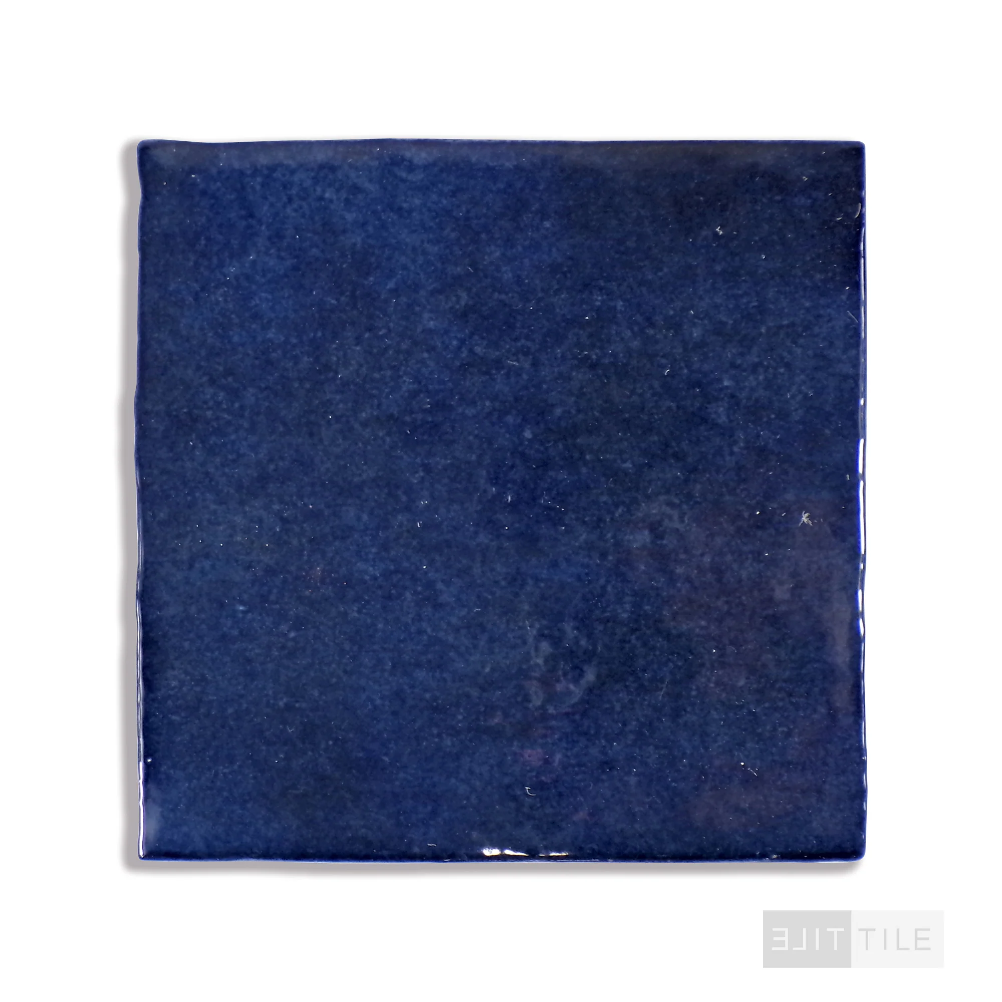 Cloe Glazed Ceramic Field Tile 5X5 Blue Gloss - Image 3