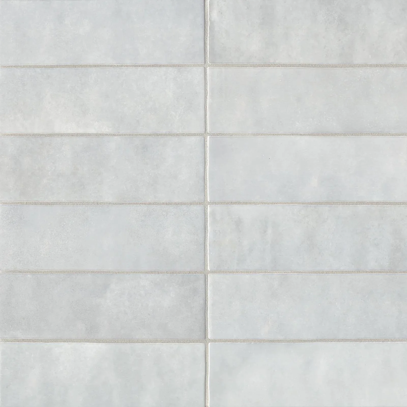 Cloe Glazed Ceramic Field Tile 2-1/2X8 Grey Gloss