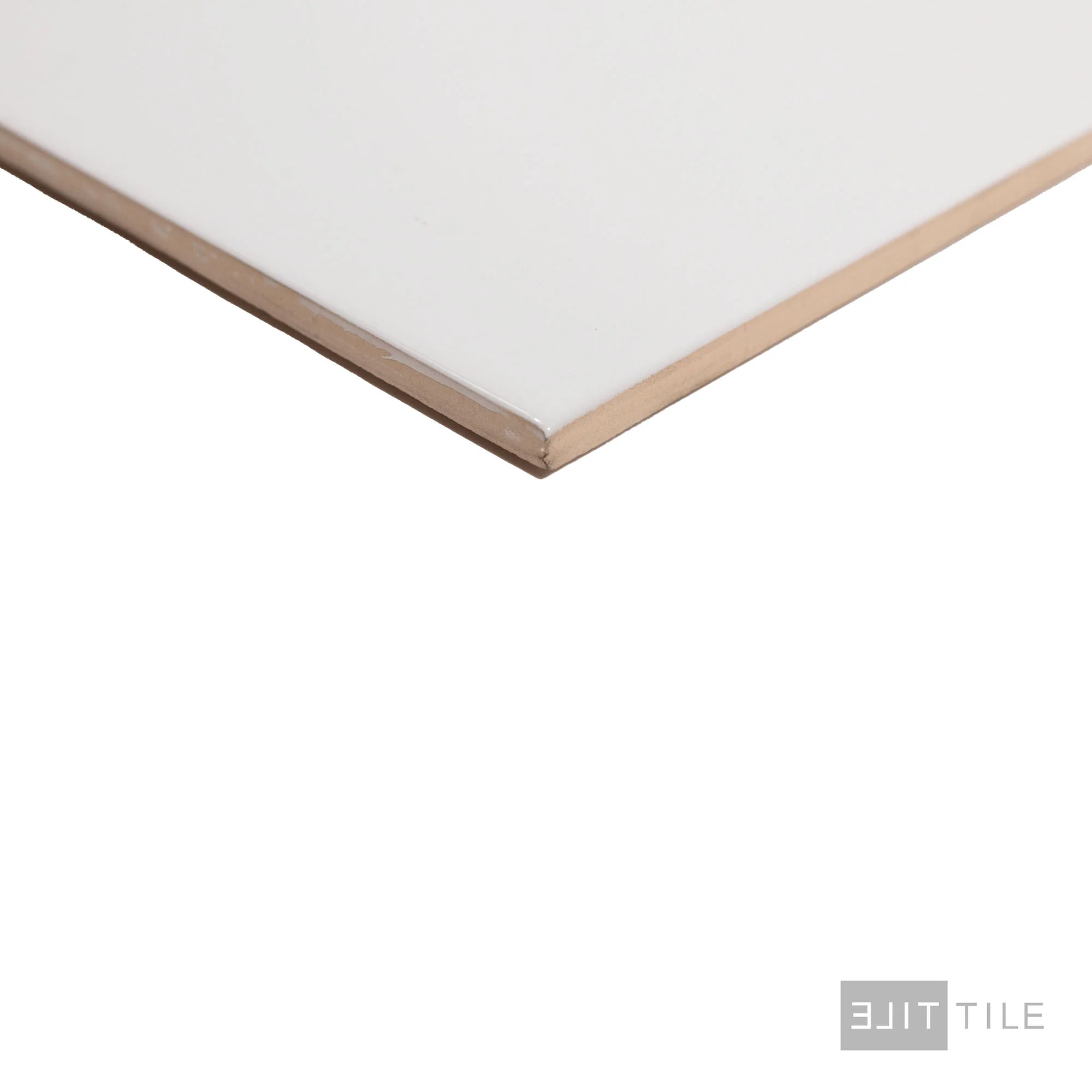 Color Collection Ceramic Tile Glossy 6X18 U081 White Ice Bright - Image 2