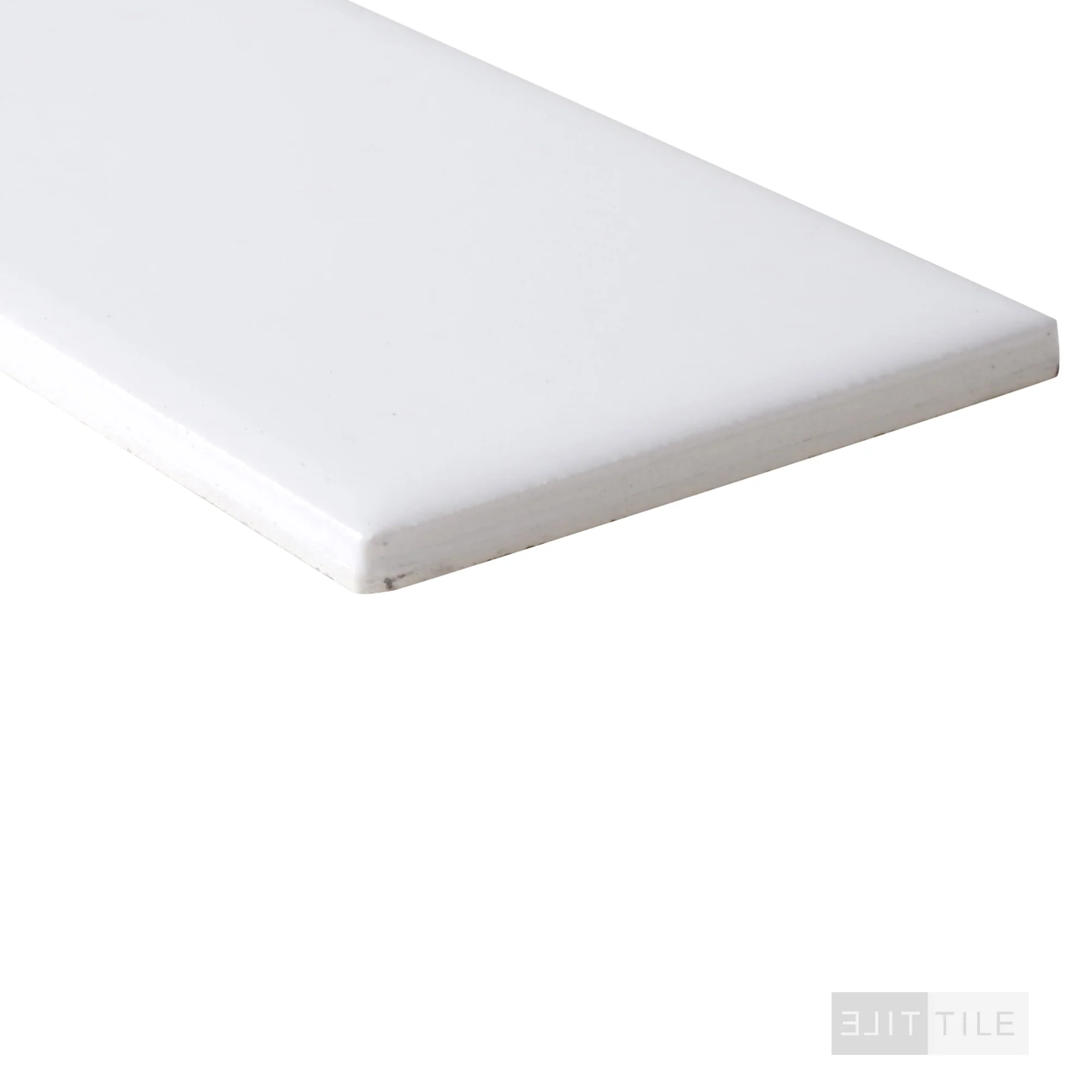 Color Collection Ceramic Tile 3X12 U081 White Ice Bright - Image 2