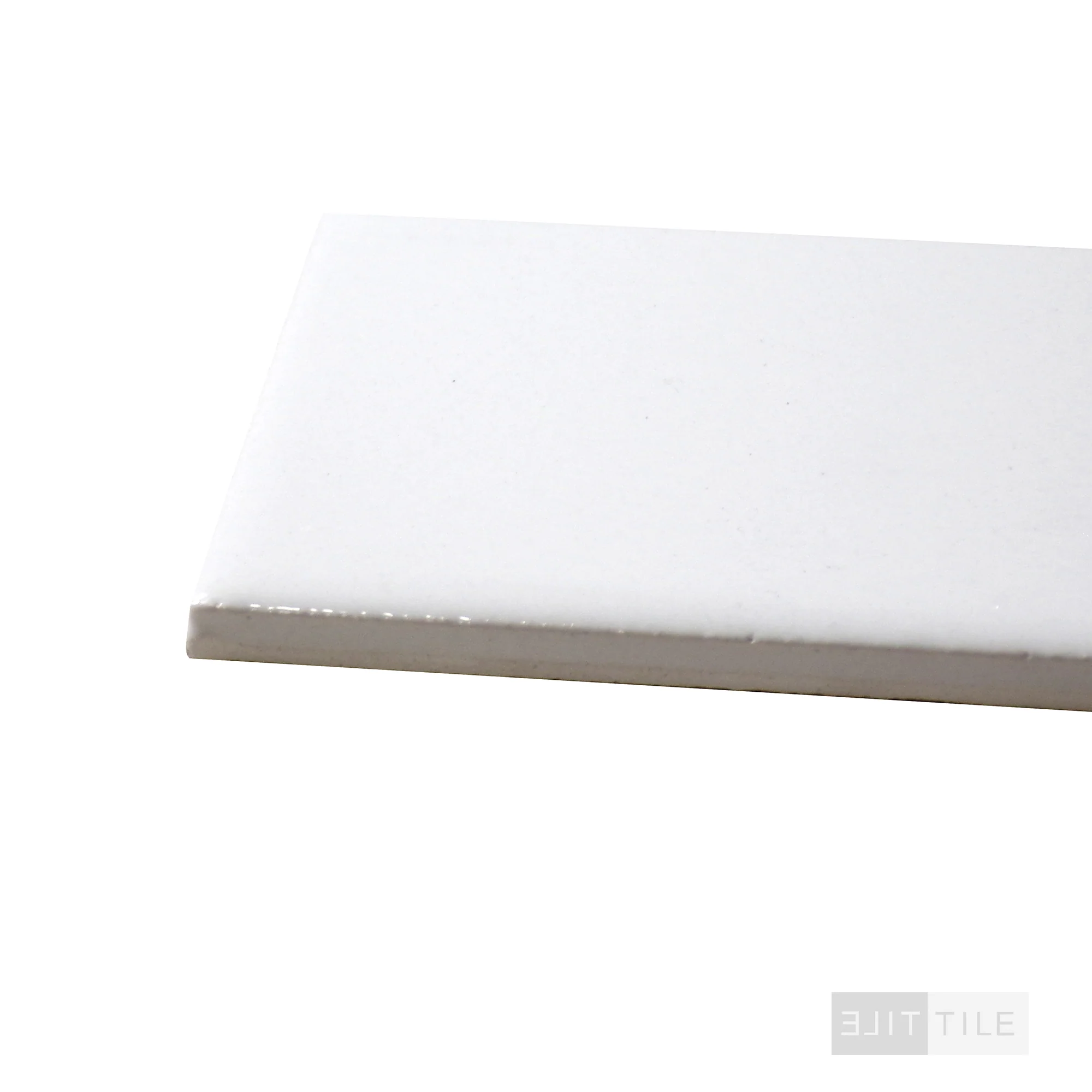Color Collection Ceramic Tile 3X12 U081 White Ice Bright - Image 3