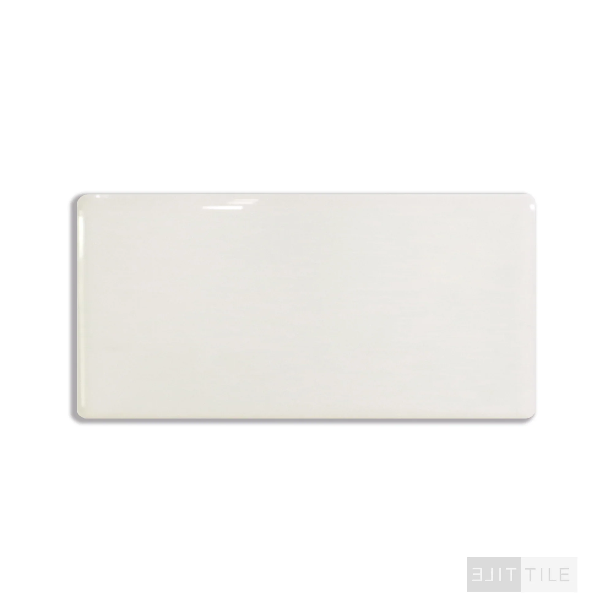 Color Wheel Classic Ceramic Bullnose Right Corner Color 3X6 0100 White