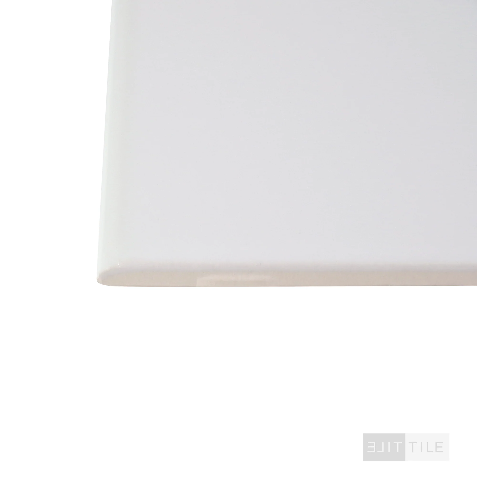 Color Wheel Classic Ceramic Surface Bullnose 4 1/4X4 1/4 0100 White - Image 3