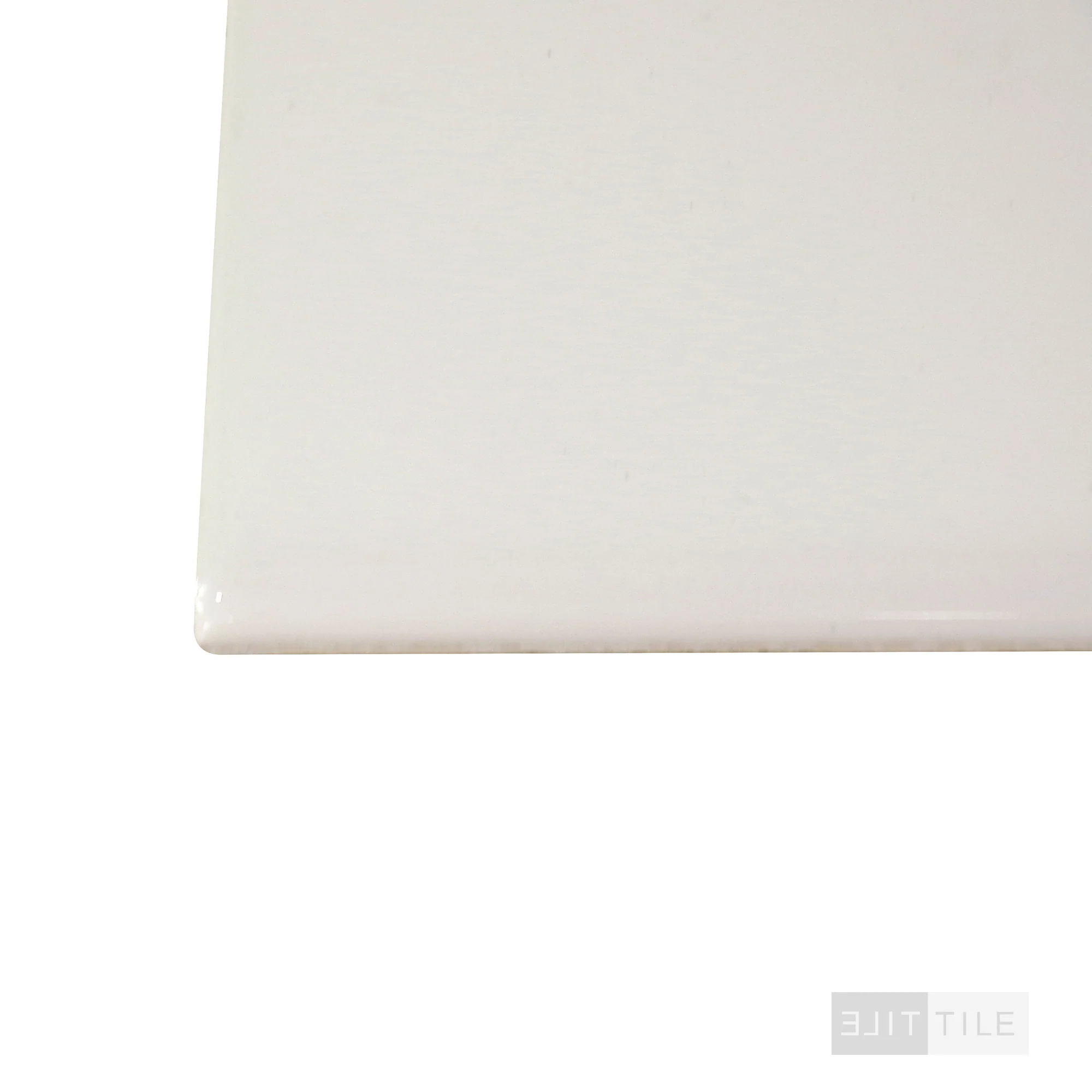 Color Wheel Classic Ceramic Surface Bullnose 6X6 0100 White - Image 3