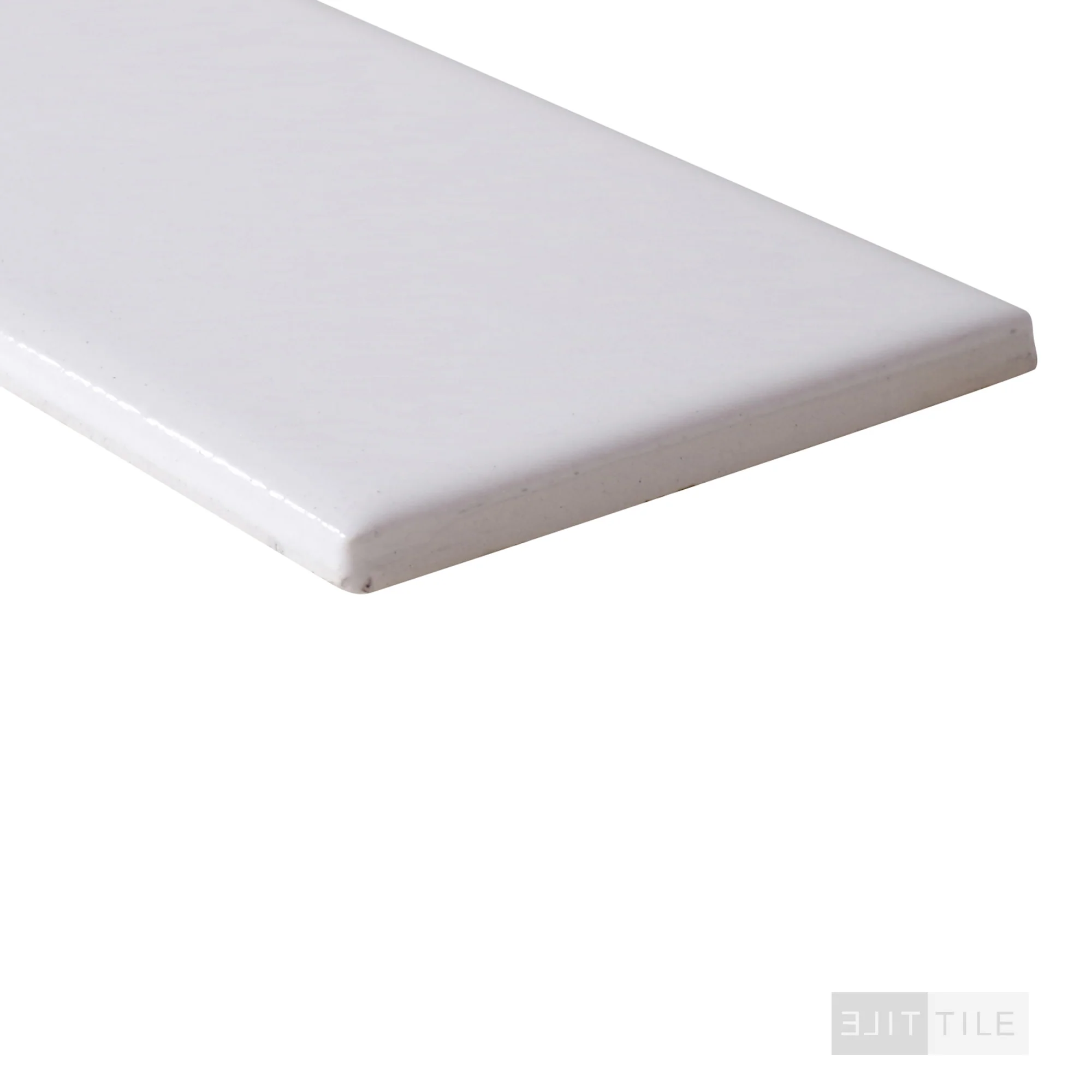 Color Wheel Classic Ceramic Tile 3X6 0100 White Glossy - Image 3