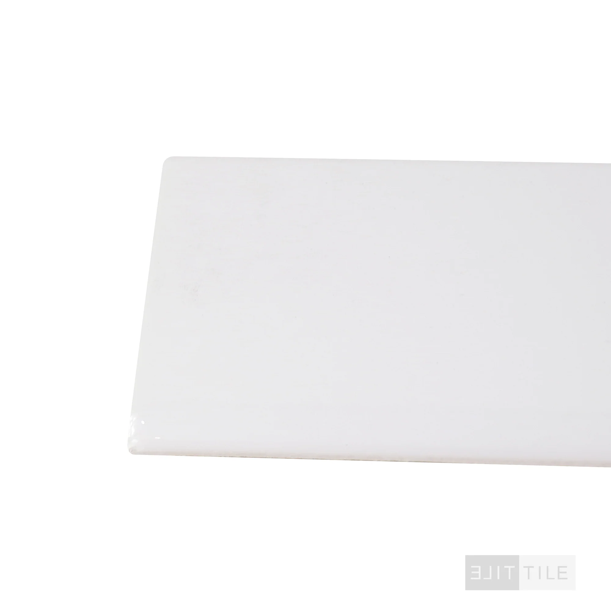 Color Wheel Classic Ceramic Bullnose Right Corner 3X6 0190 Arctic White - Image 3
