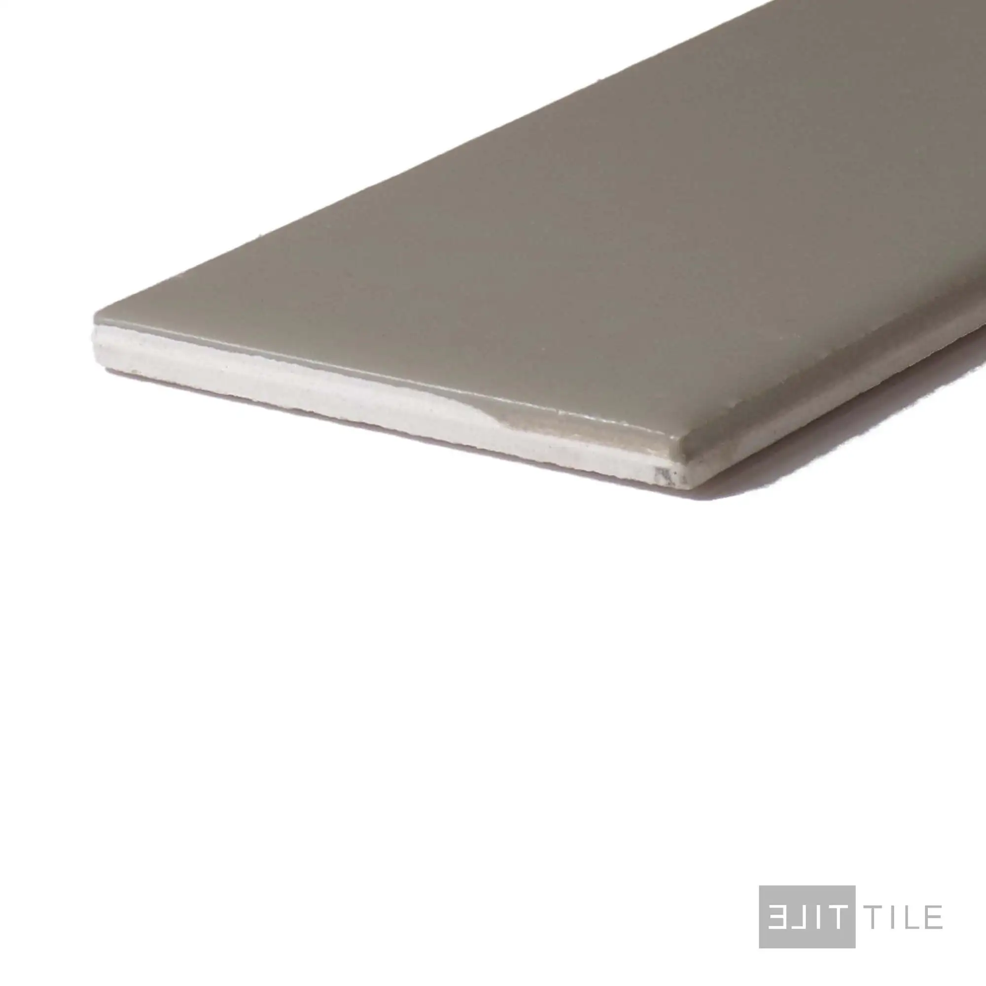 Color Wheel Ceramic Wall Tile 3X6 Architectural Gray Matte - Image 2