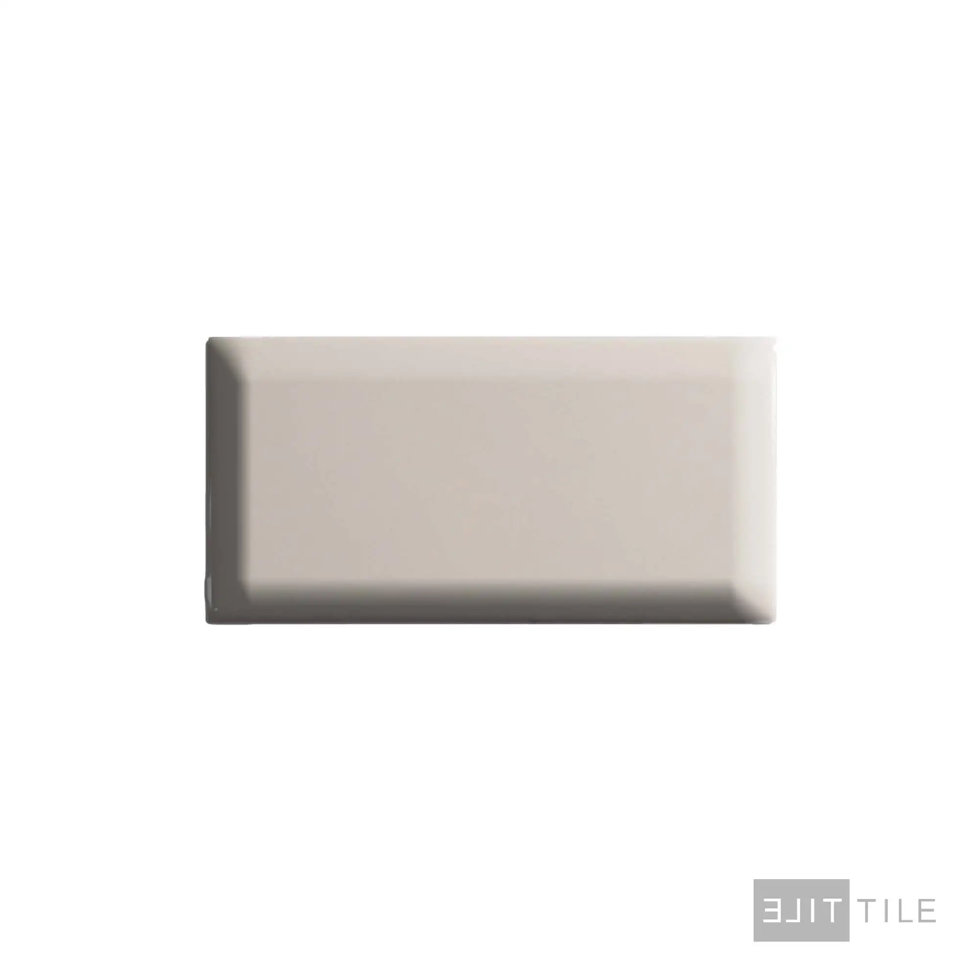 Color Wheel Beveled Wall Tile 3X6 Biscuit Glossy