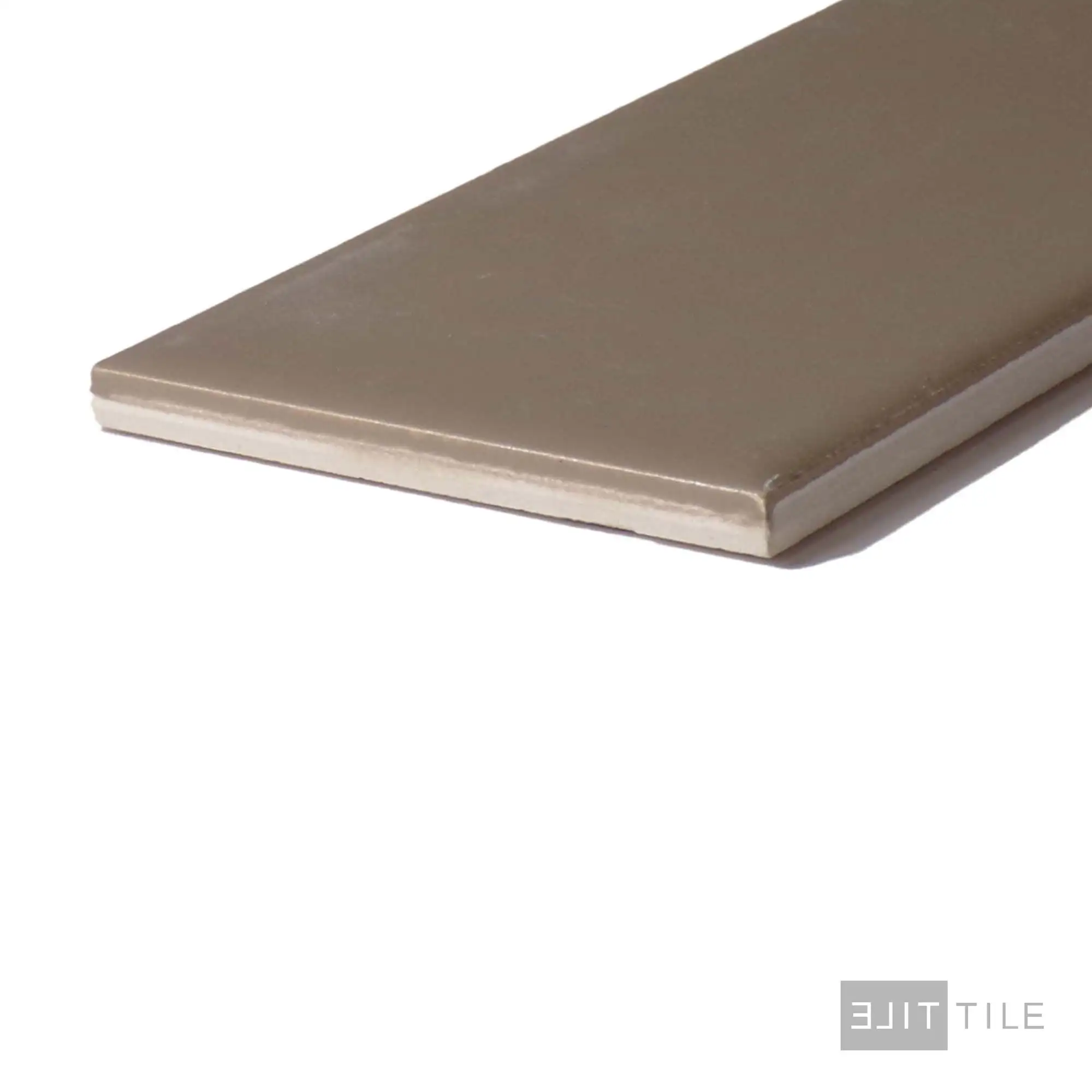 Color Wheel Ceramic Wall Tile 3X6 Elemental Tan Matte - Image 2