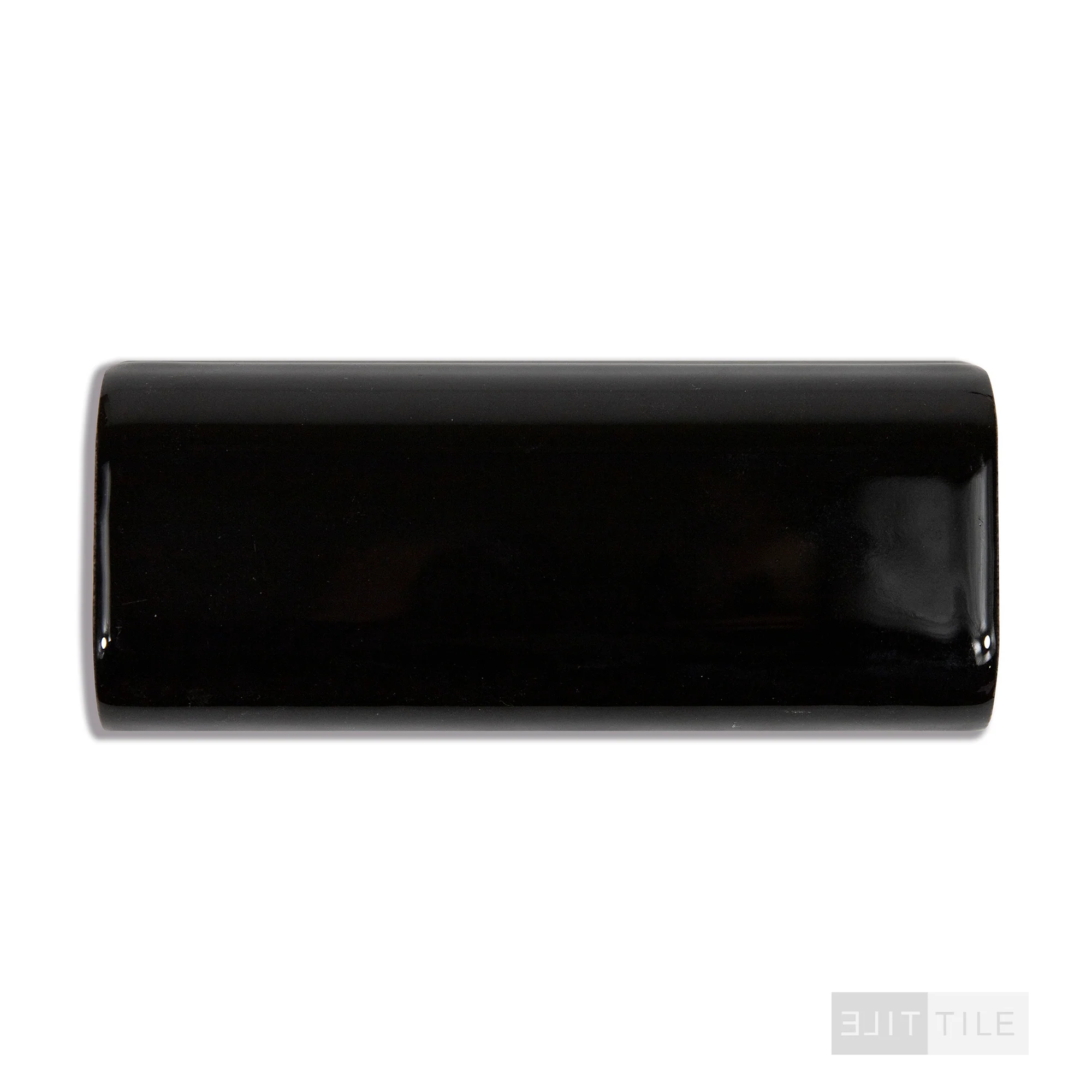 Color Wheel Classic Ceramic Shower Curb 2X6 K111 Black
