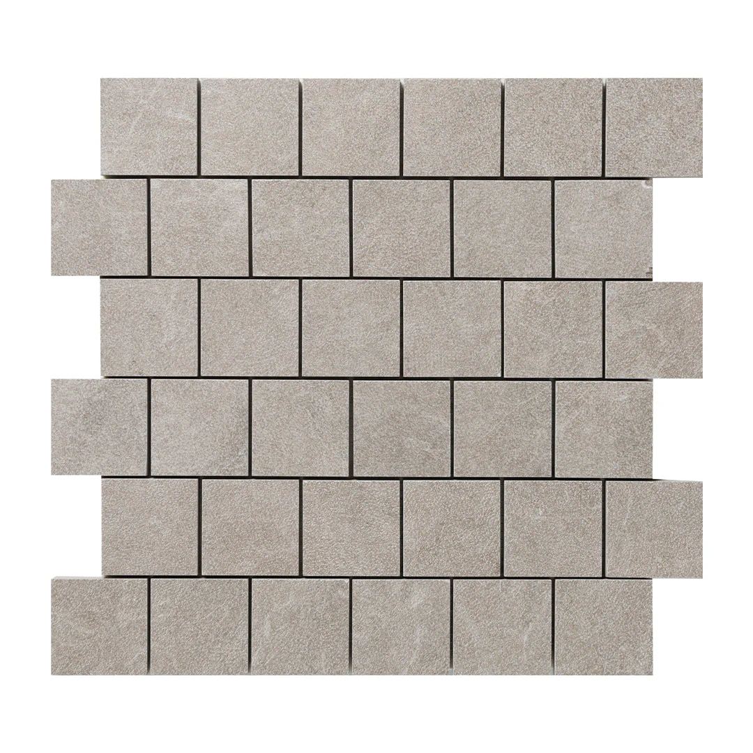 Continuum Square Mosaic 12X12 Greige Natural - Image 2